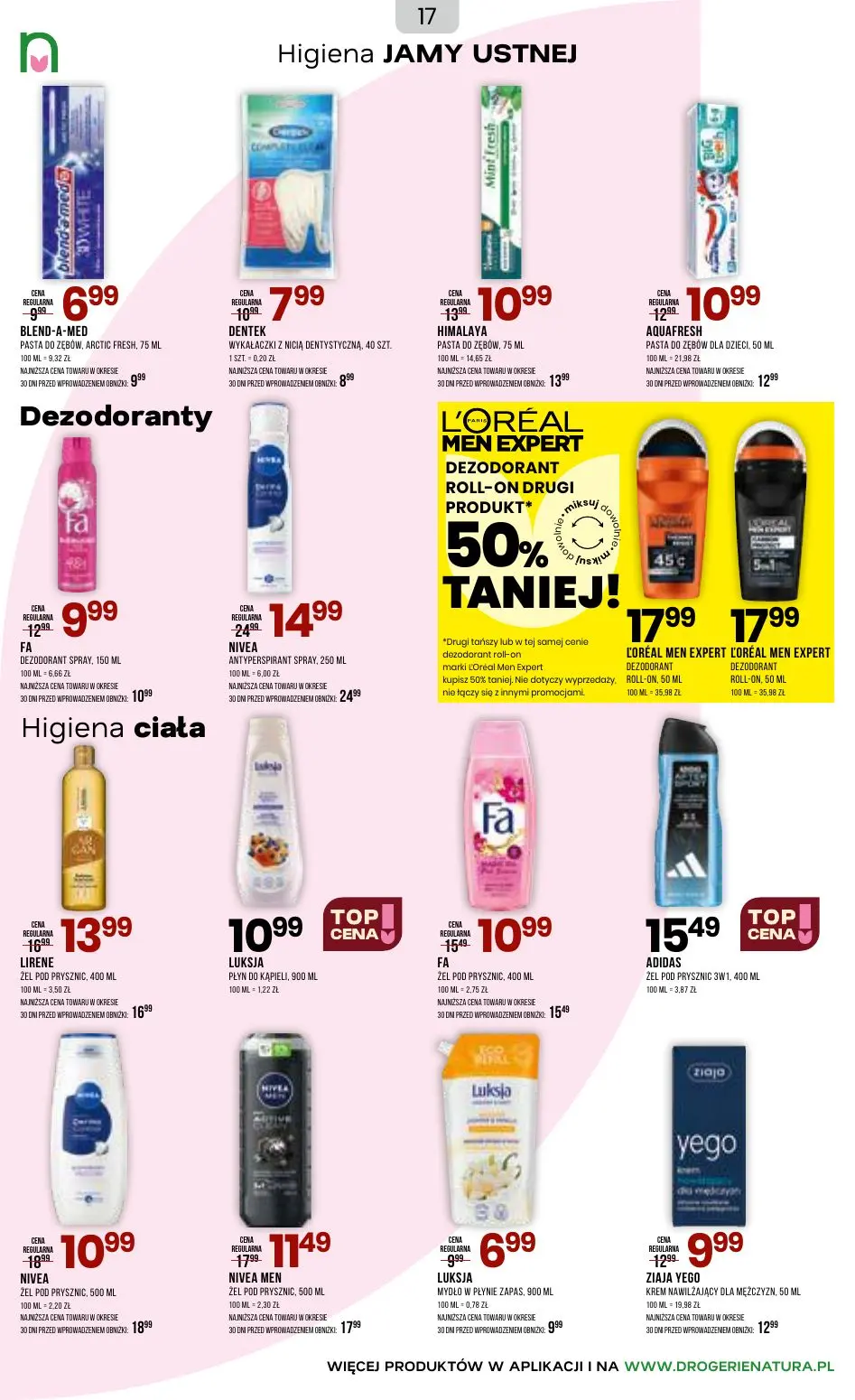 gazetka promocyjna Natura Najlepsze okazje na Dzień Mamy! - Strona 17