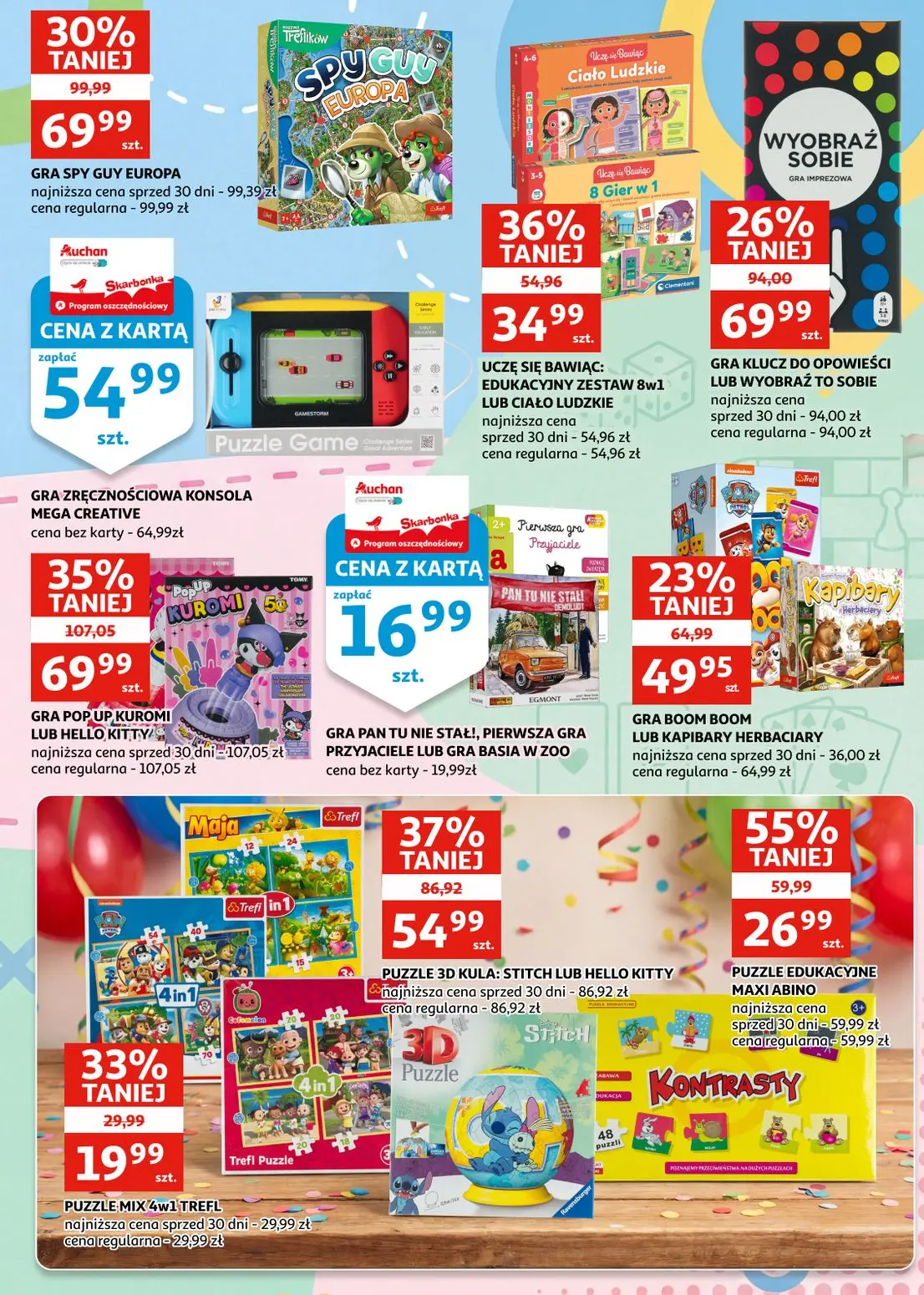 gazetka promocyjna Auchan Racibórz - Katalog Dzień Dziecka - Strona 9
