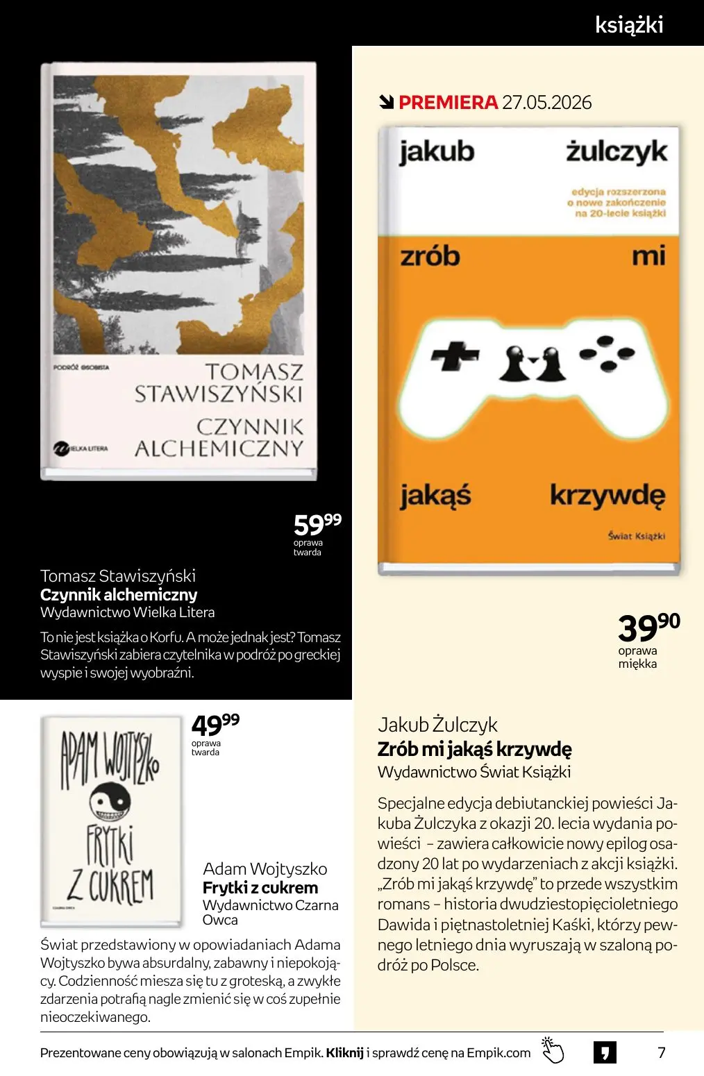 gazetka promocyjna Empik Tom kultury - Strona 7