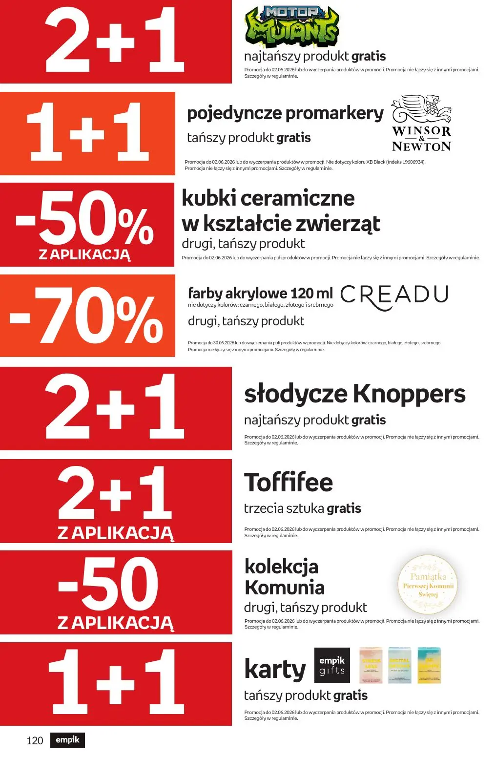 gazetka promocyjna Empik Tom kultury - Strona 120