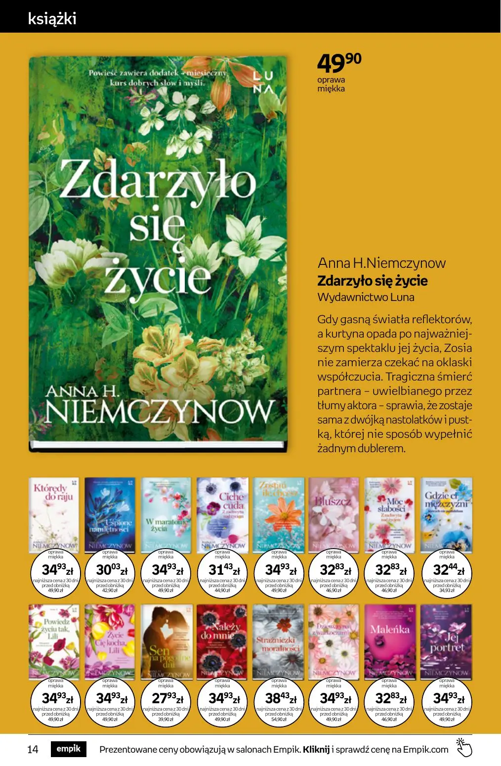 gazetka promocyjna Empik Tom kultury - Strona 14