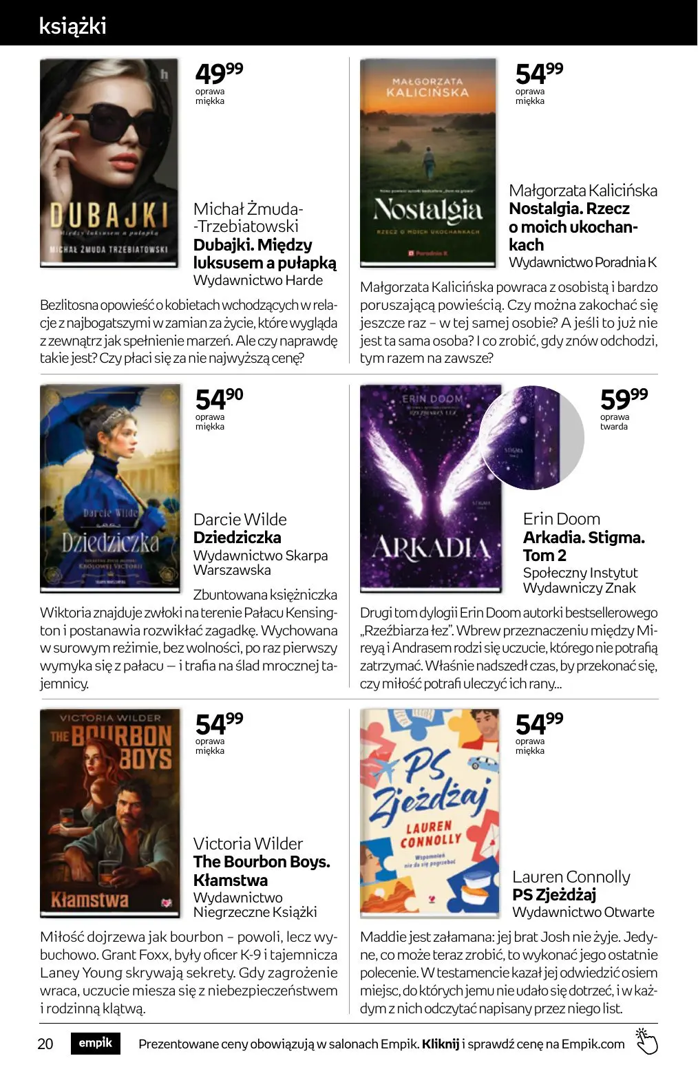 gazetka promocyjna Empik Tom kultury - Strona 20