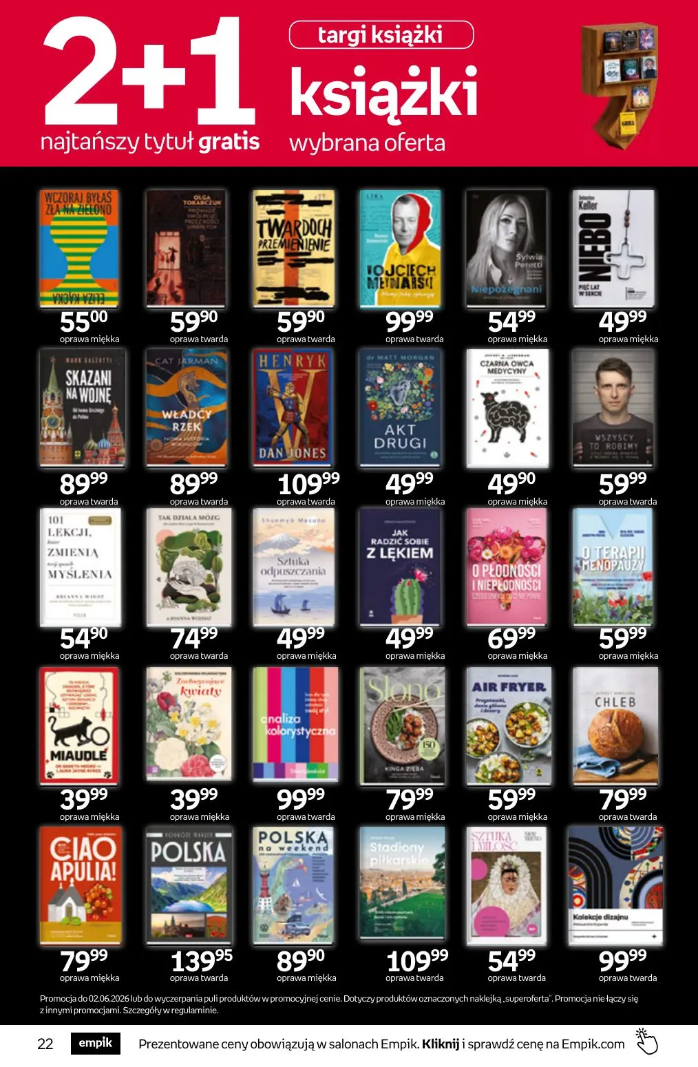 gazetka promocyjna Empik Tom kultury - Strona 22
