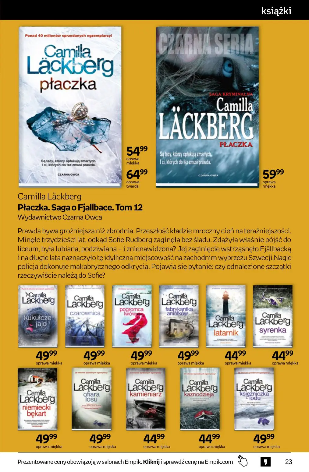gazetka promocyjna Empik Tom kultury - Strona 23