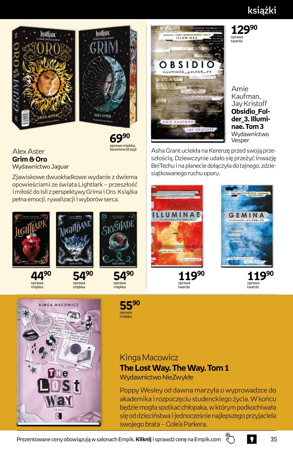 gazetka promocyjna Empik Tom kultury - Strona 35