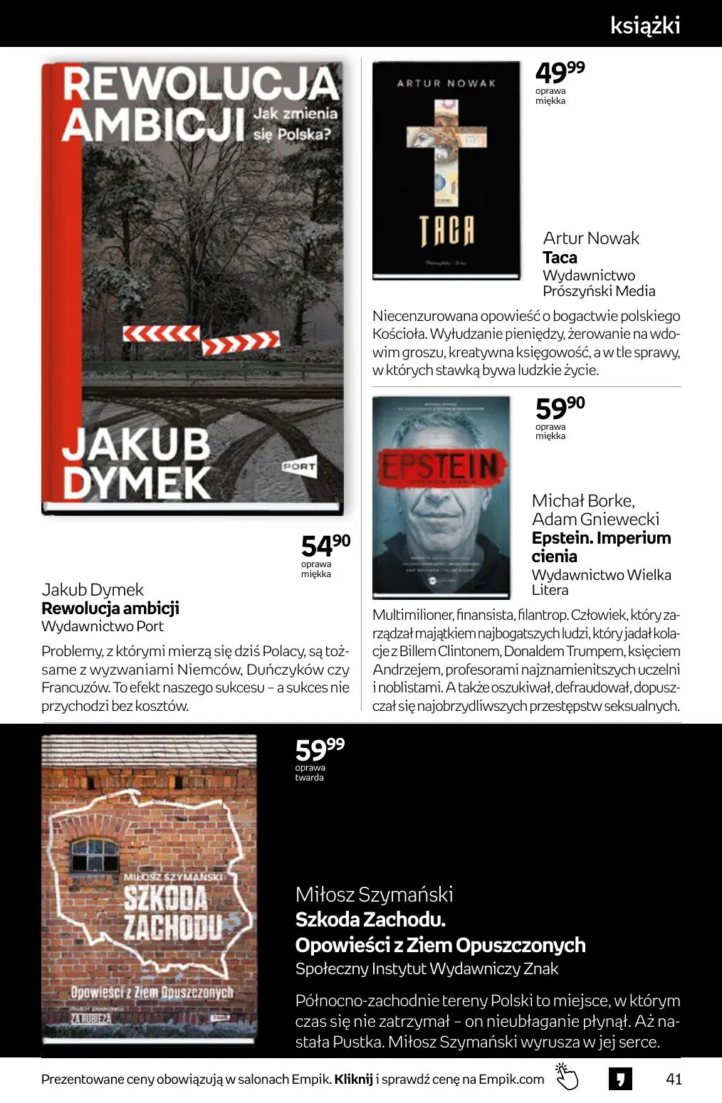 gazetka promocyjna Empik Tom kultury - Strona 41