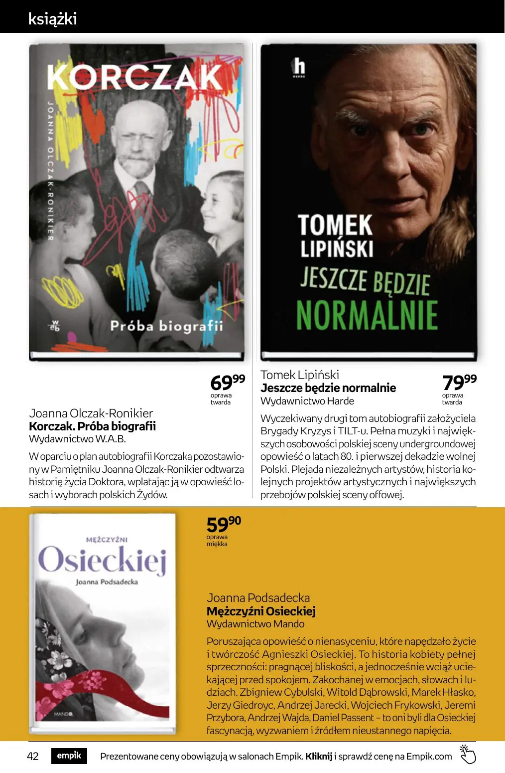 gazetka promocyjna Empik Tom kultury - Strona 42