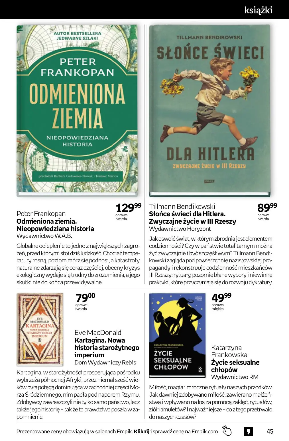 gazetka promocyjna Empik Tom kultury - Strona 45