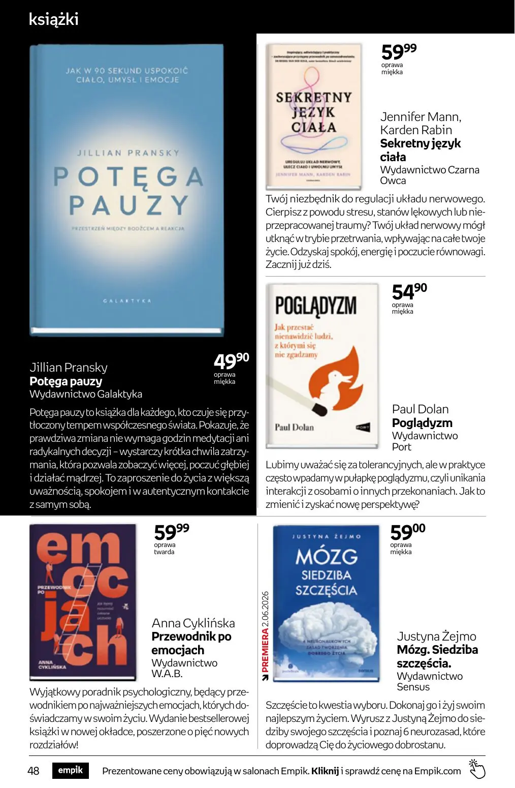 gazetka promocyjna Empik Tom kultury - Strona 48