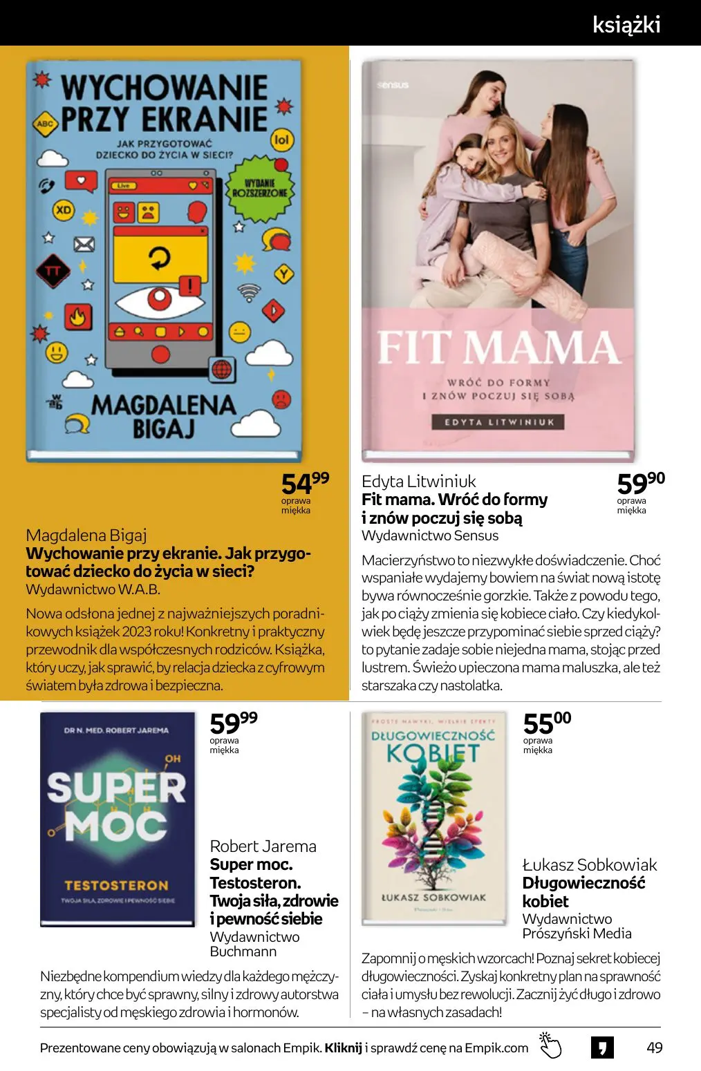 gazetka promocyjna Empik Tom kultury - Strona 49