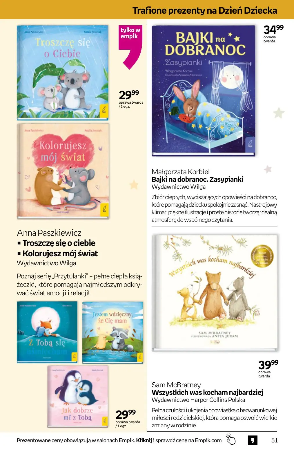 gazetka promocyjna Empik Tom kultury - Strona 51