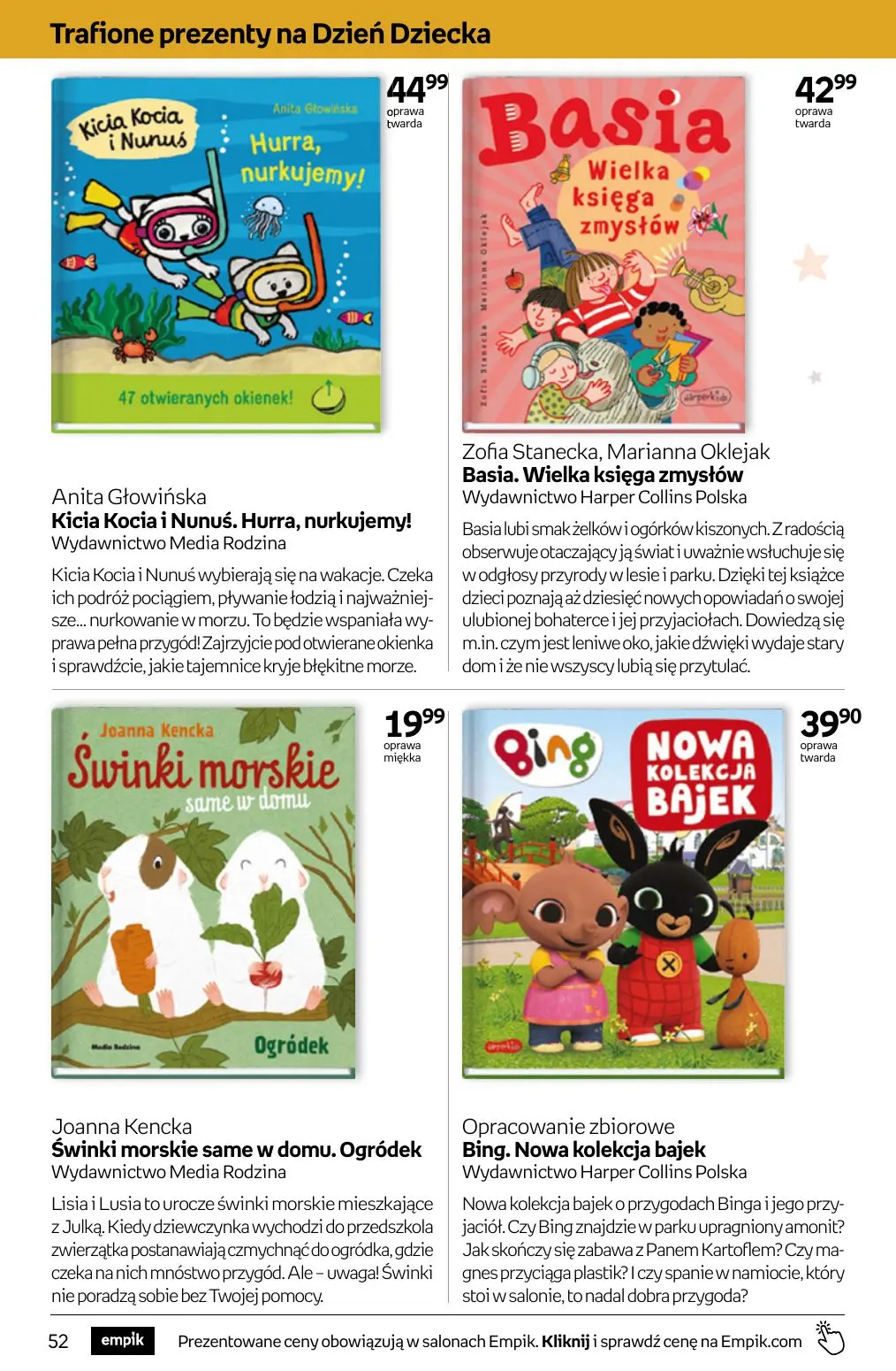 gazetka promocyjna Empik Tom kultury - Strona 52