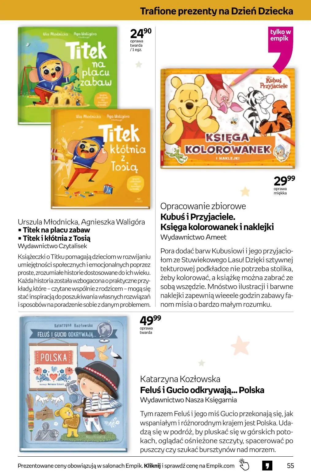 gazetka promocyjna Empik Tom kultury - Strona 55