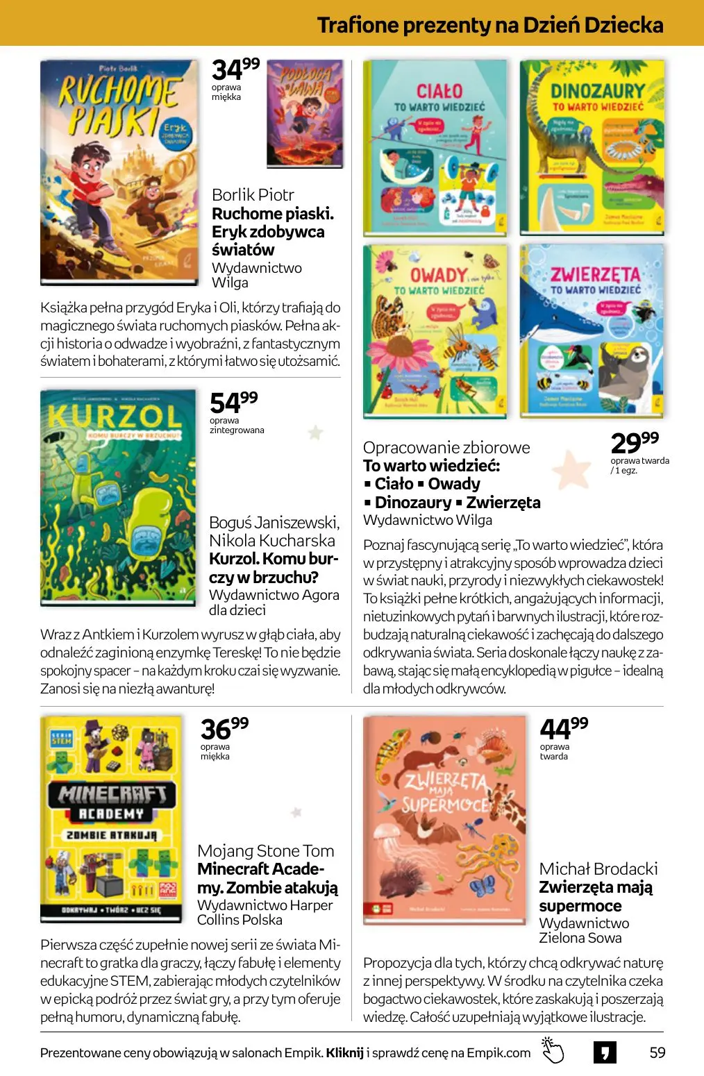 gazetka promocyjna Empik Tom kultury - Strona 59