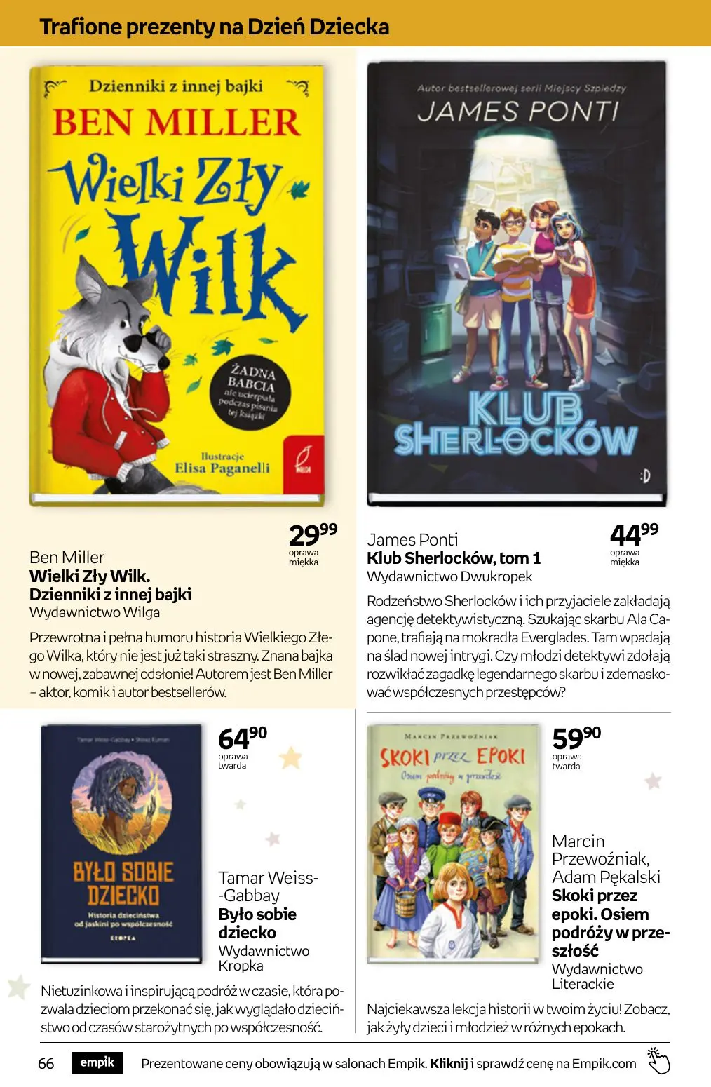 gazetka promocyjna Empik Tom kultury - Strona 66