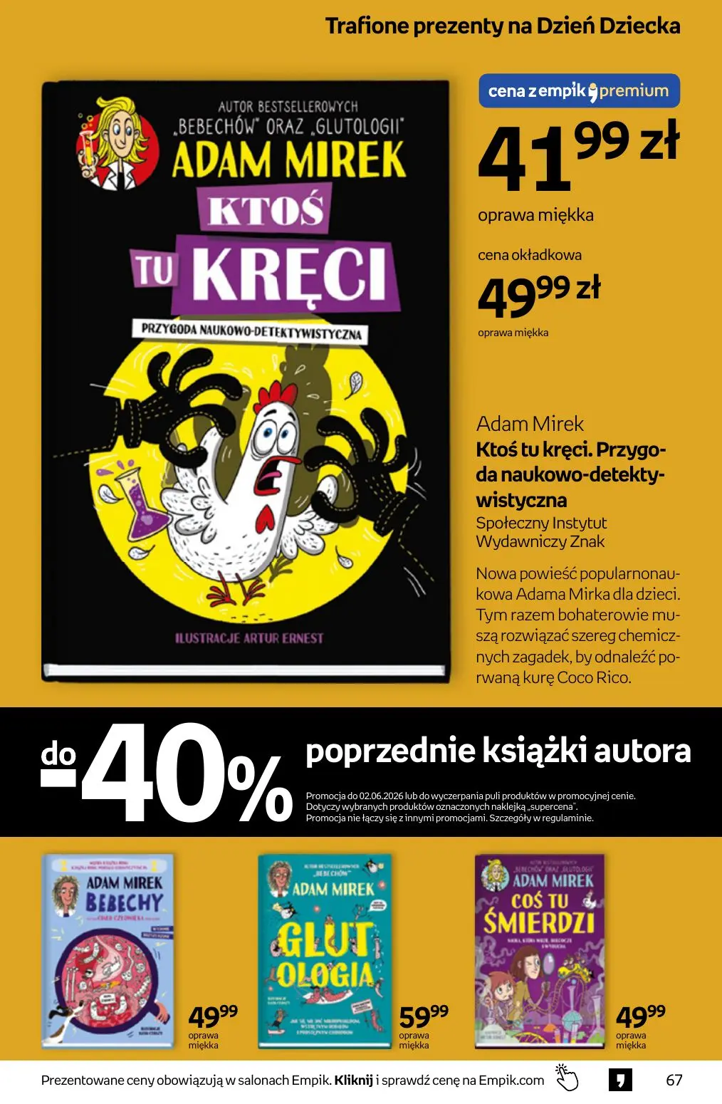 gazetka promocyjna Empik Tom kultury - Strona 67