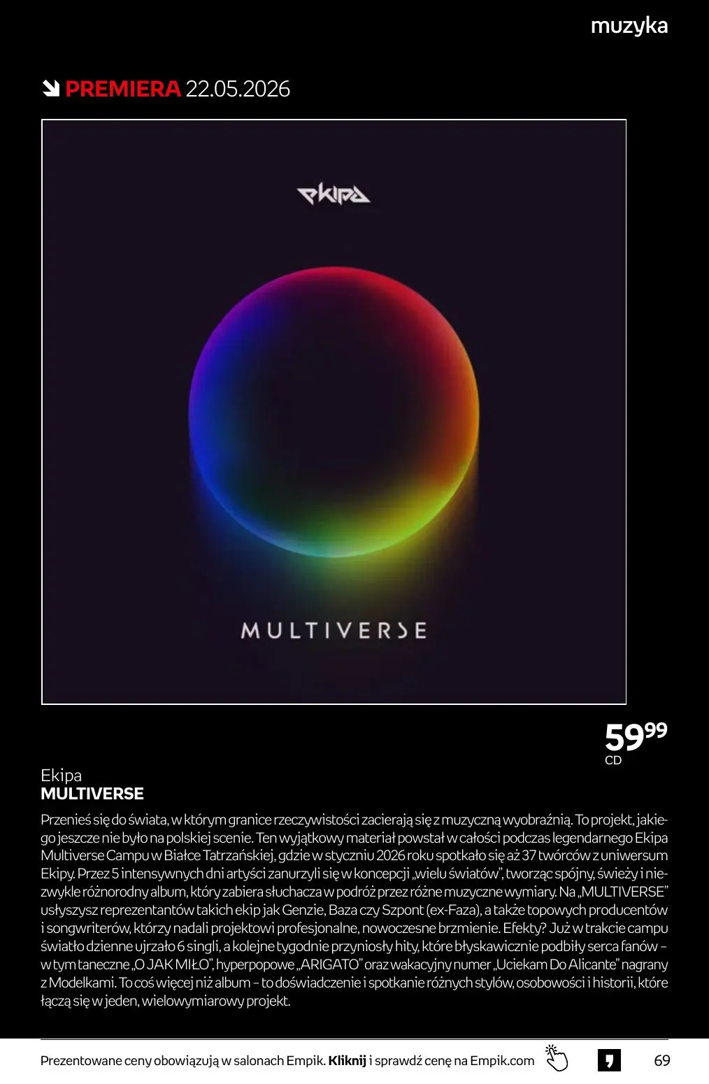 gazetka promocyjna Empik Tom kultury - Strona 69