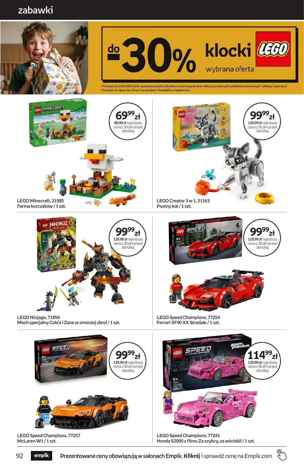 gazetka promocyjna Empik Tom kultury - Strona 92
