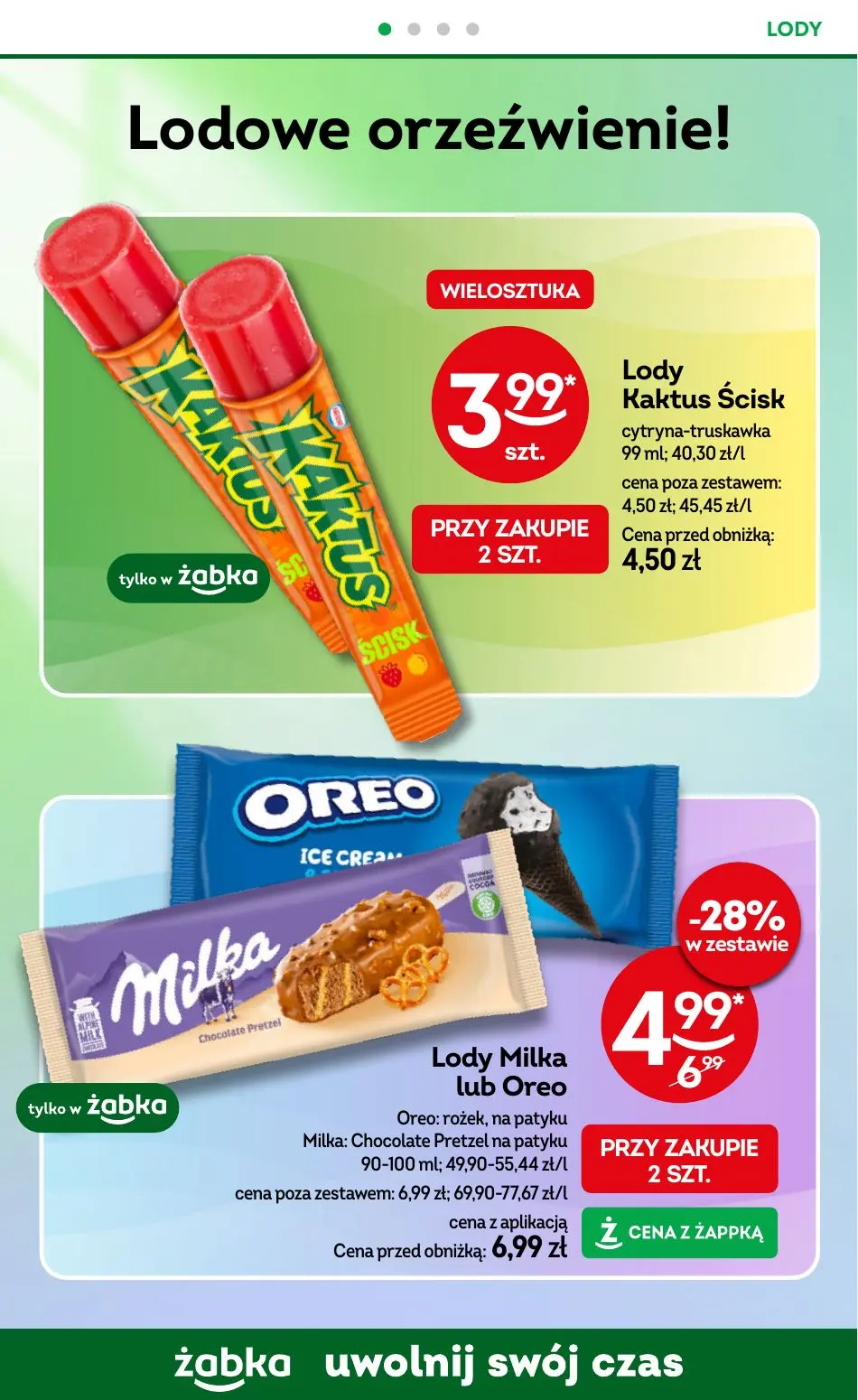 gazetka promocyjna Żabka Uwolnij swój czas - Strona 60