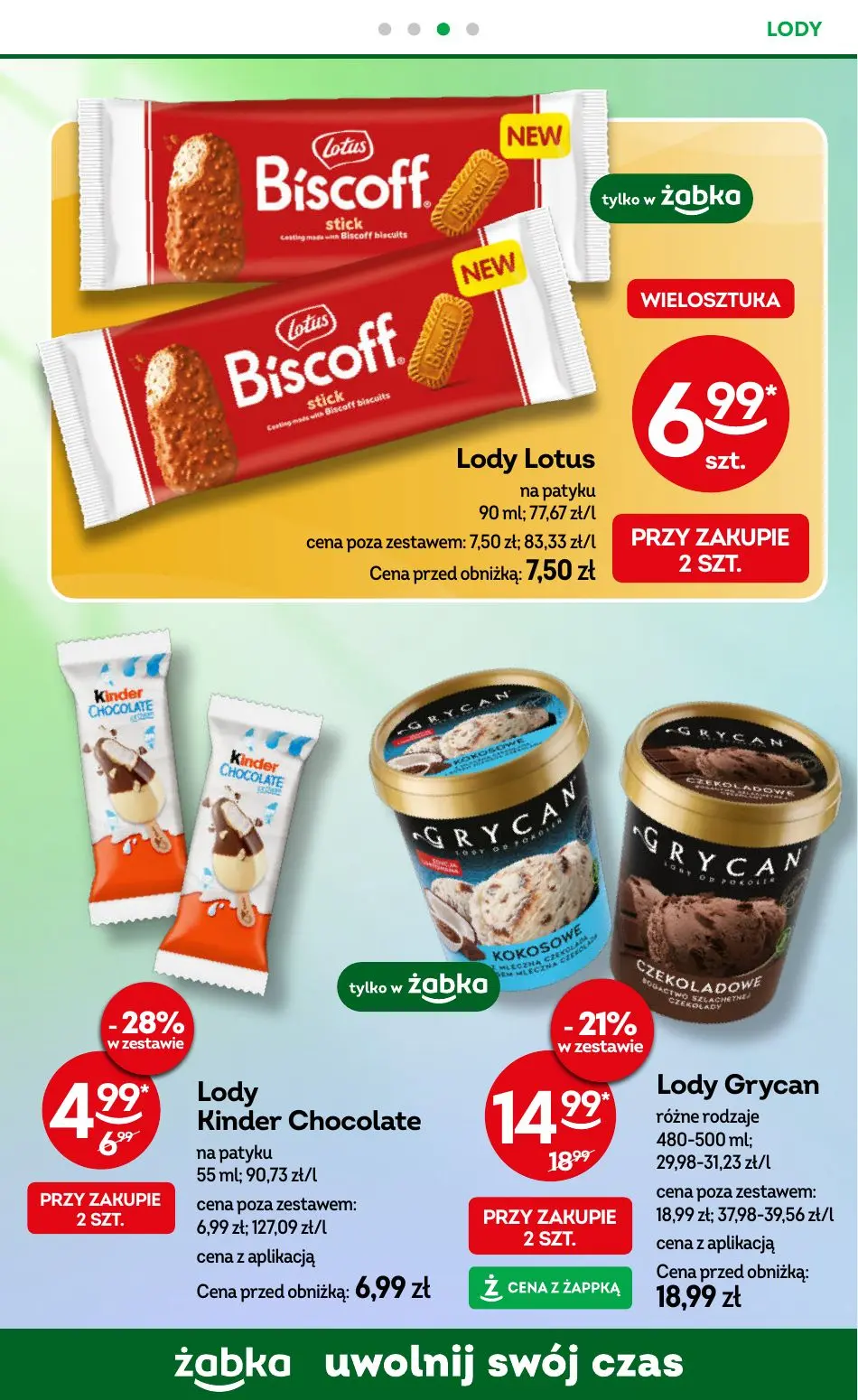 gazetka promocyjna Żabka Uwolnij swój czas - Strona 62