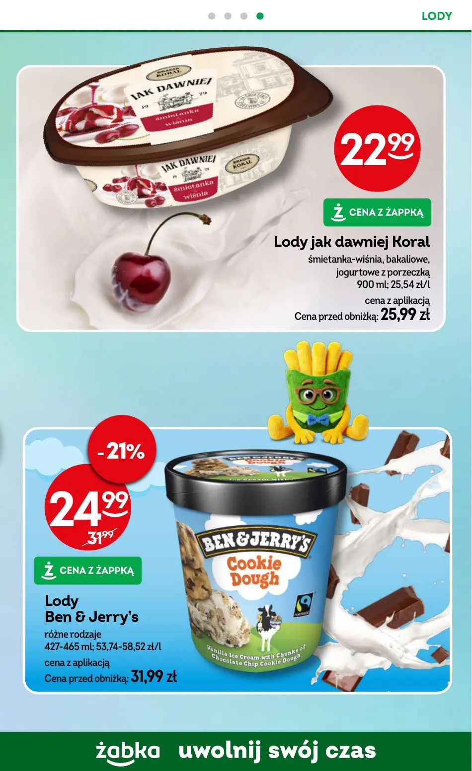 gazetka promocyjna Żabka Uwolnij swój czas - Strona 63
