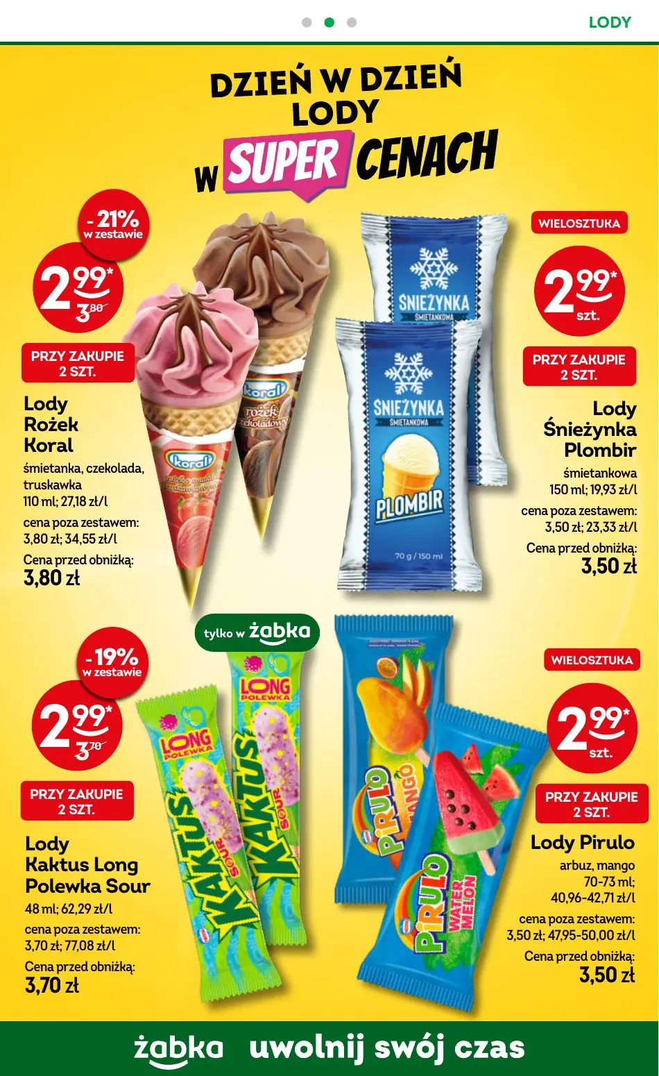 gazetka promocyjna Żabka Uwolnij swój czas - Strona 65