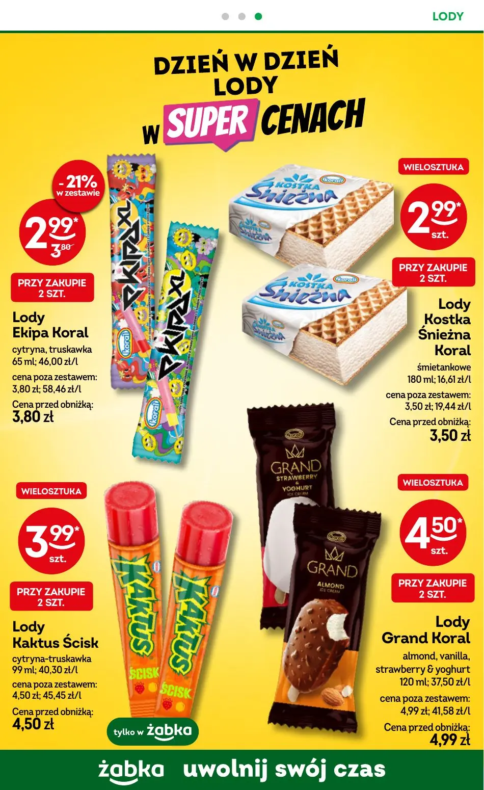 gazetka promocyjna Żabka Uwolnij swój czas - Strona 66