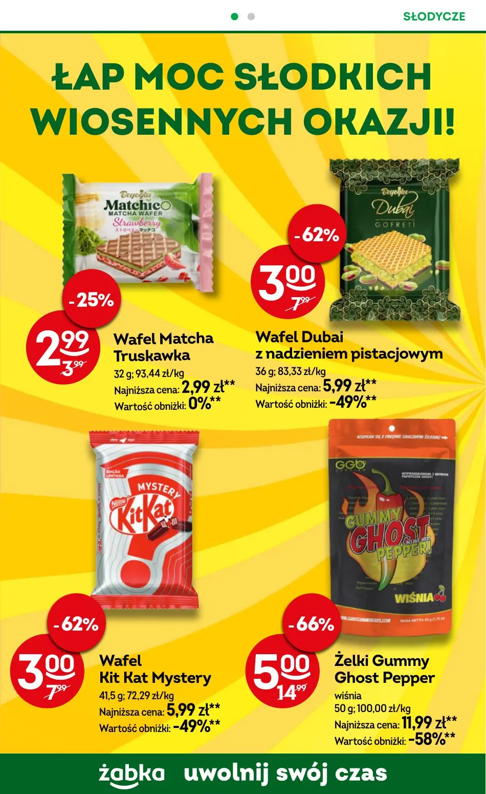 gazetka promocyjna Żabka Uwolnij swój czas - Strona 88