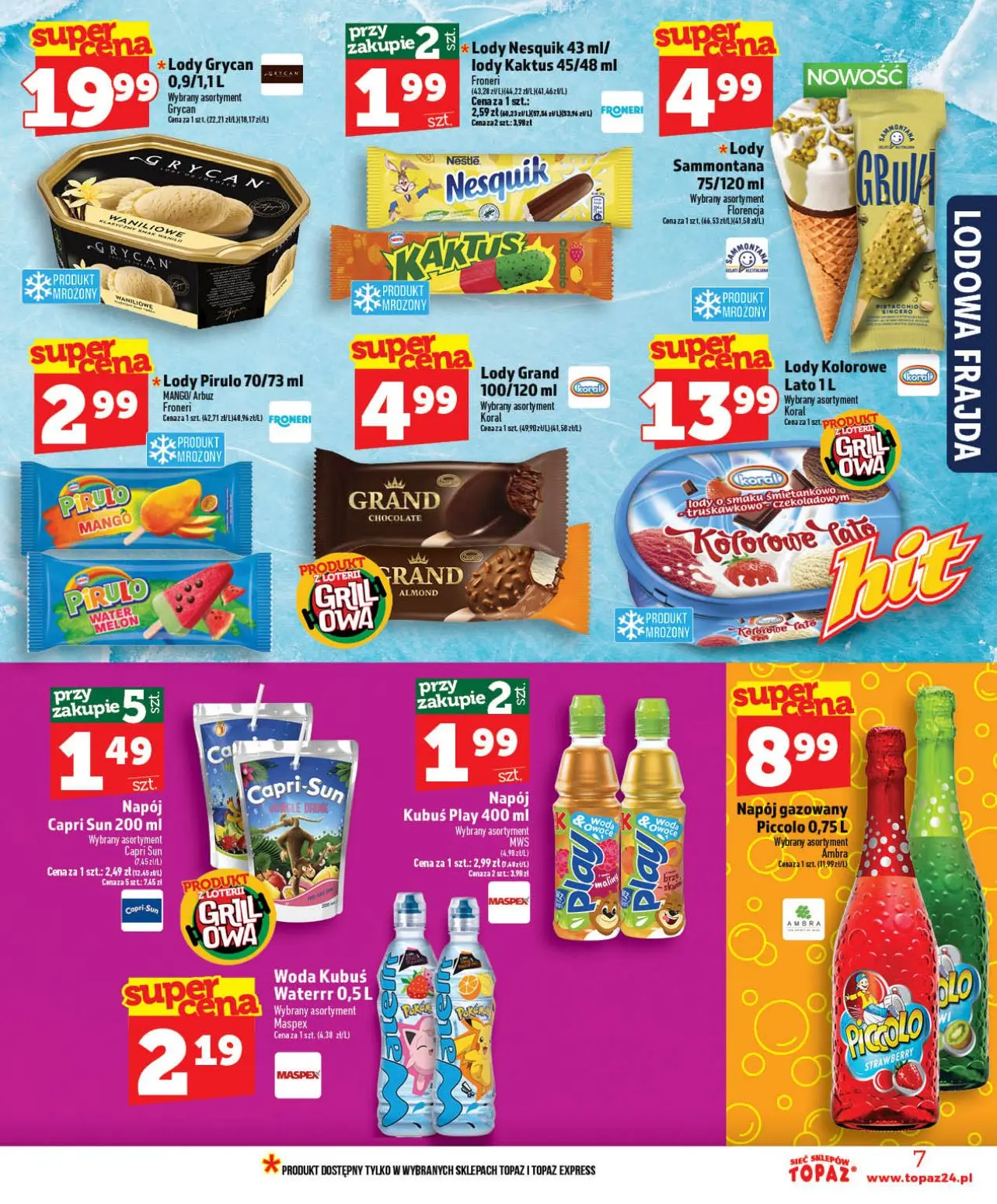 gazetka promocyjna Topaz Ogólna - Strona 7