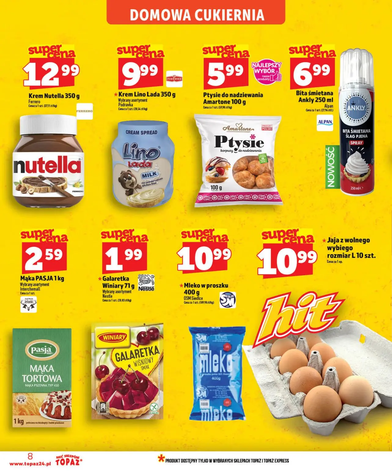 gazetka promocyjna Topaz Ogólna - Strona 8