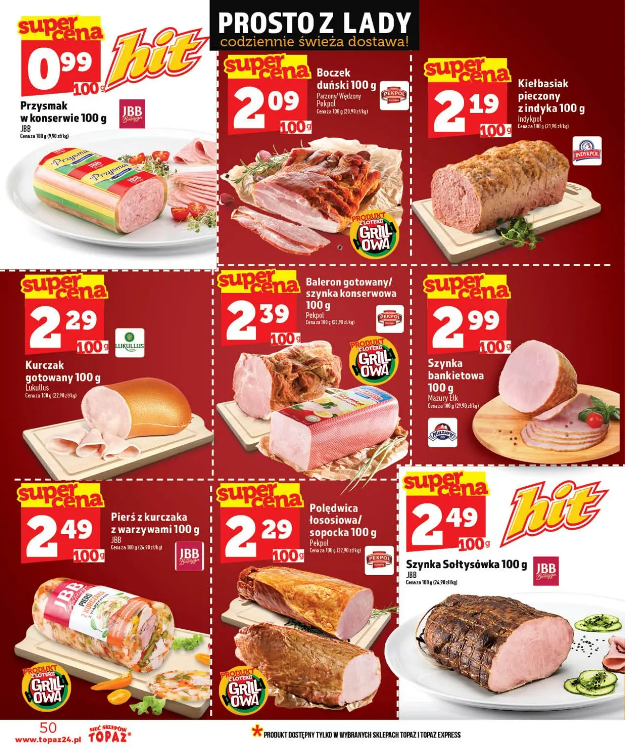 gazetka promocyjna Topaz Ogólna - Strona 50