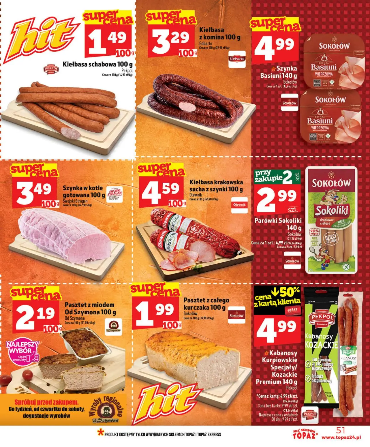 gazetka promocyjna Topaz Ogólna - Strona 51