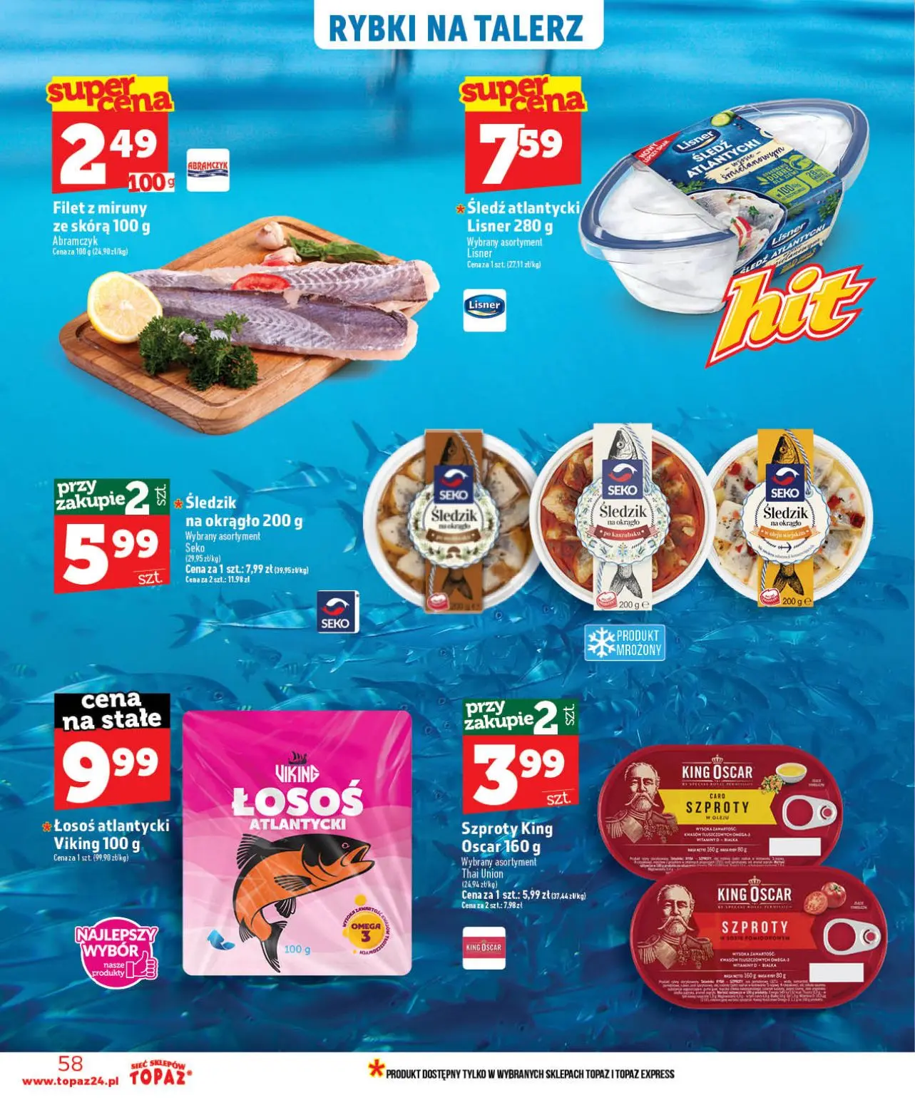 gazetka promocyjna Topaz Ogólna - Strona 58