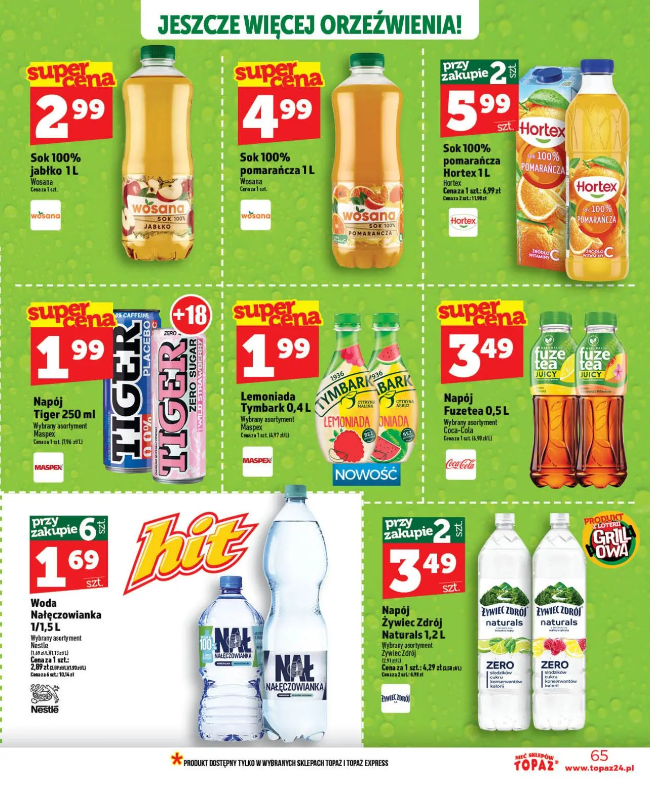 gazetka promocyjna Topaz Ogólna - Strona 65