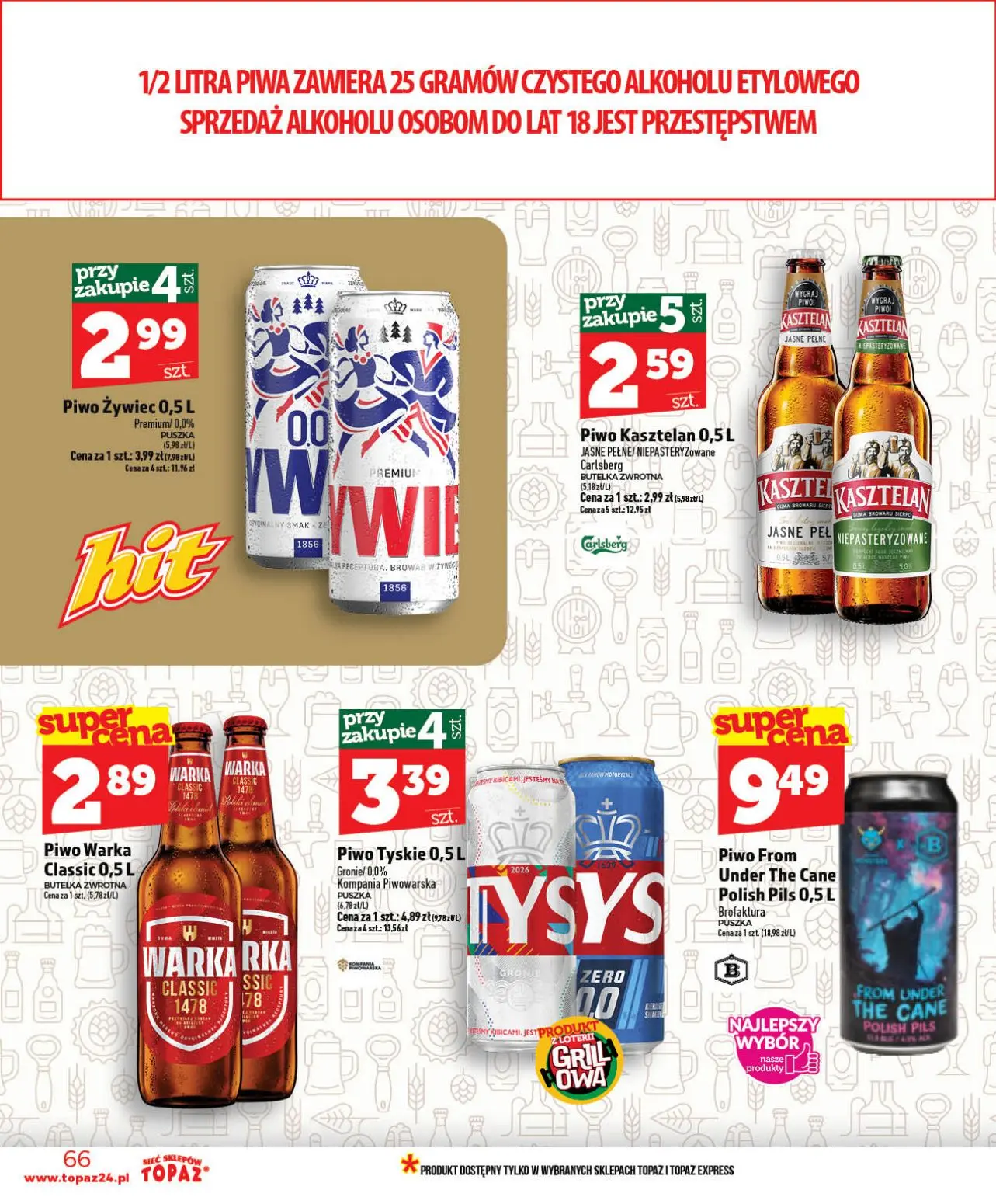 gazetka promocyjna Topaz Ogólna - Strona 66