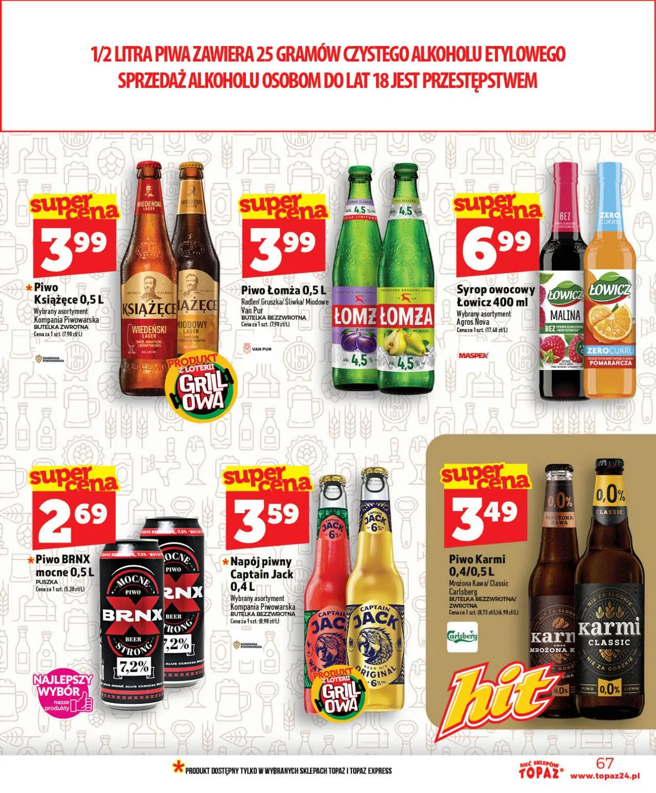 gazetka promocyjna Topaz Ogólna - Strona 67