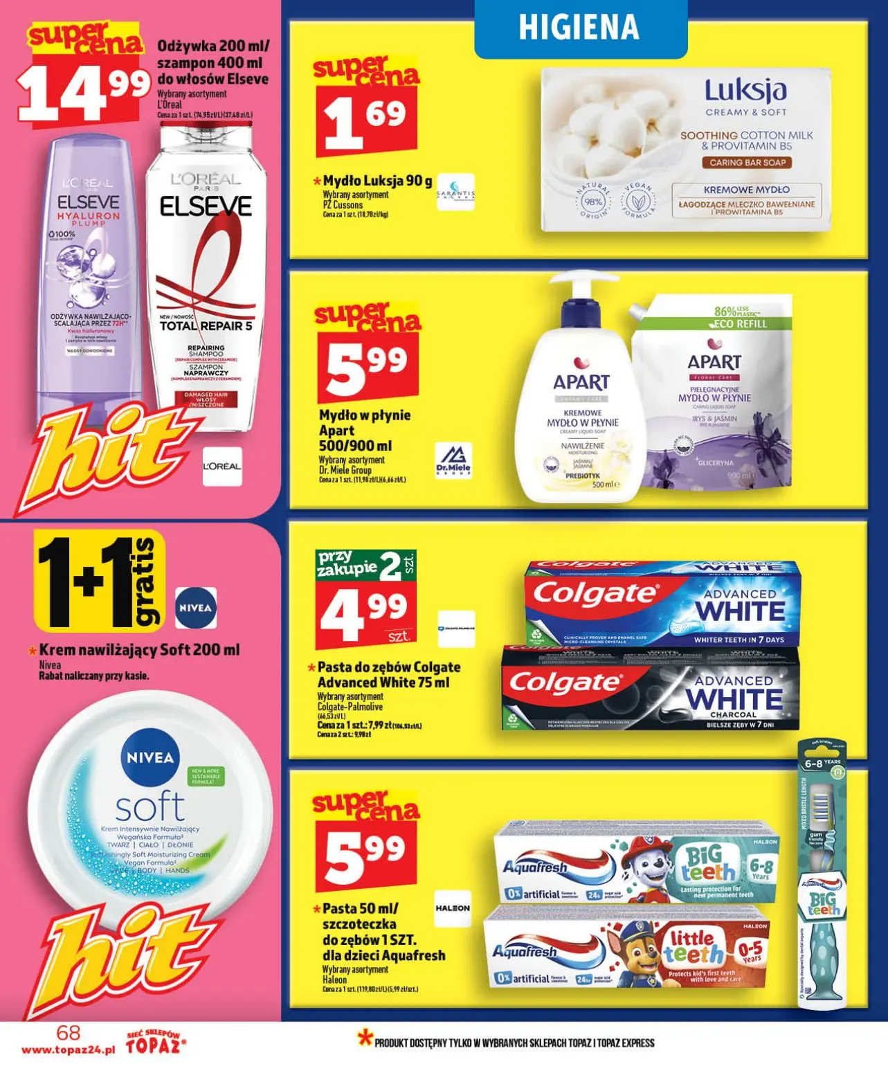 gazetka promocyjna Topaz Ogólna - Strona 68