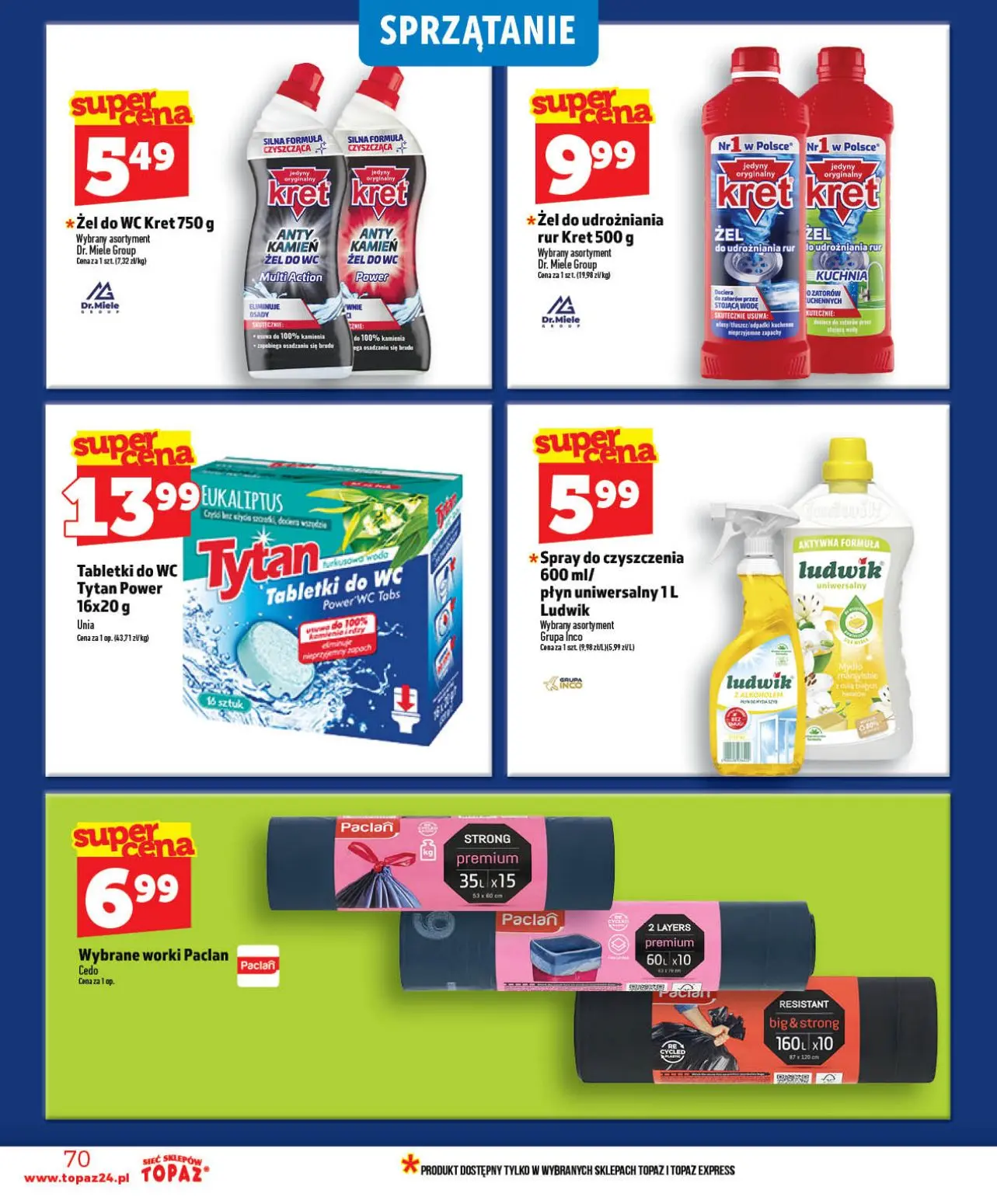 gazetka promocyjna Topaz Ogólna - Strona 70