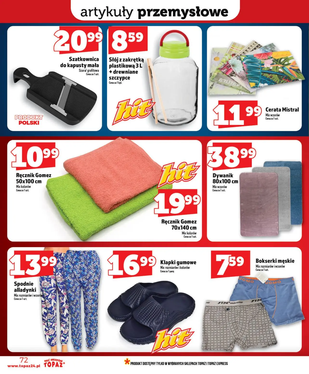 gazetka promocyjna Topaz Ogólna - Strona 72