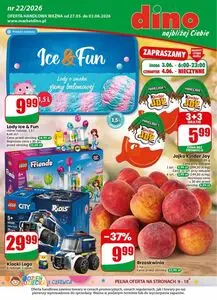 Gazetka promocyjna dino, ważna od 2026-05-27 do 2026-06-02.