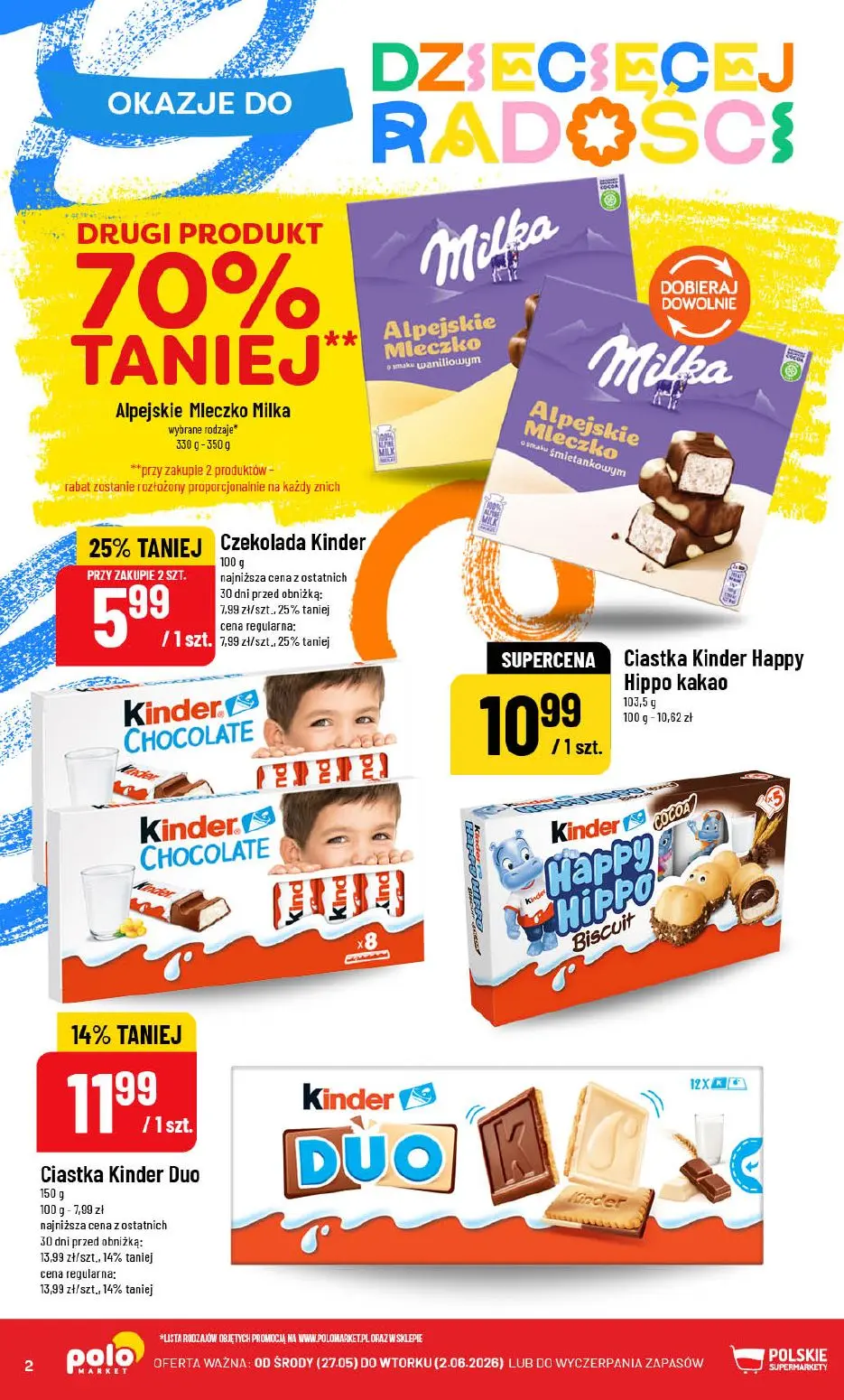 gazetka promocyjna POLOmarket Dzień Dziecka 🪁 - Strona 2