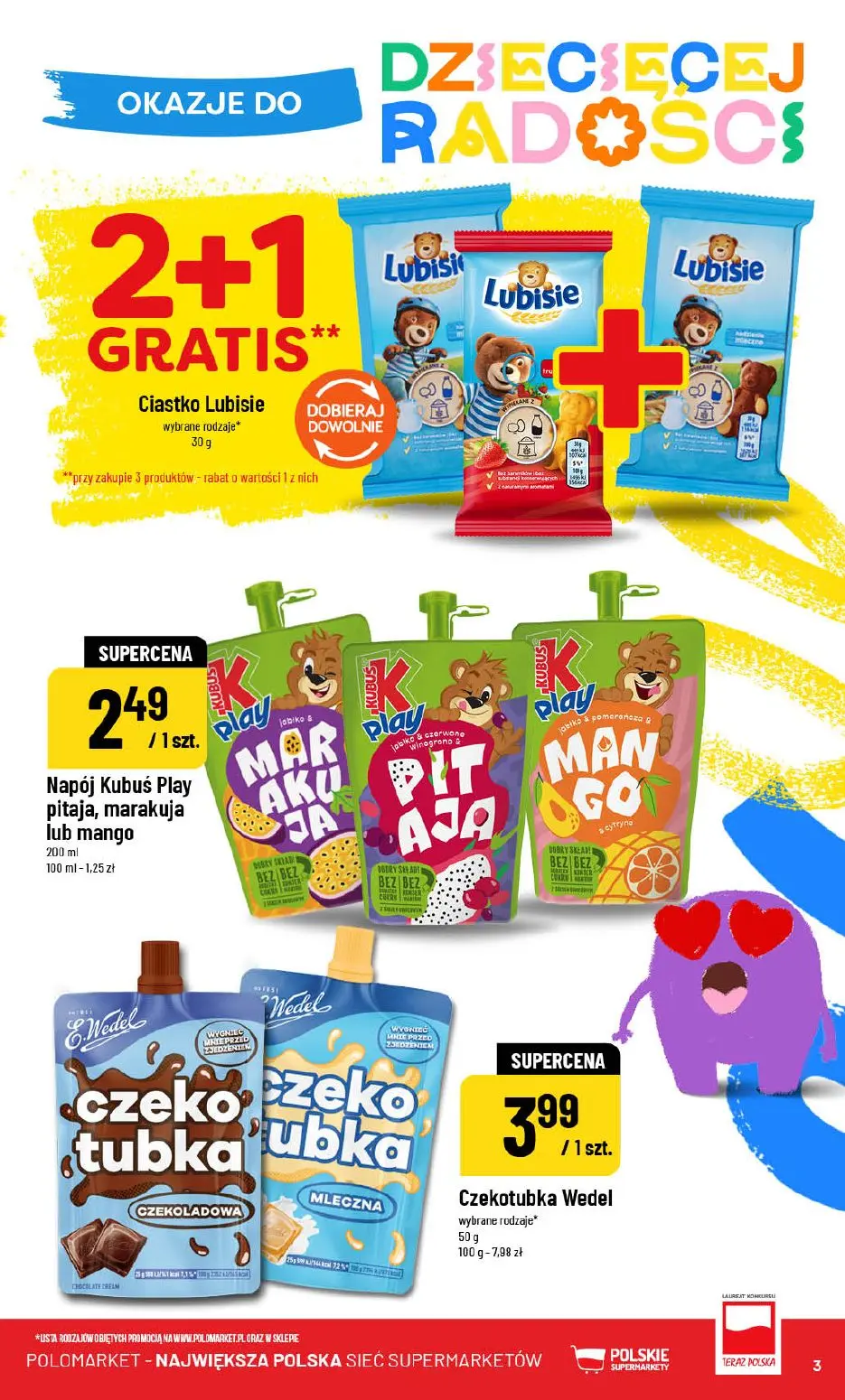 gazetka promocyjna POLOmarket Dzień Dziecka 🪁 - Strona 3