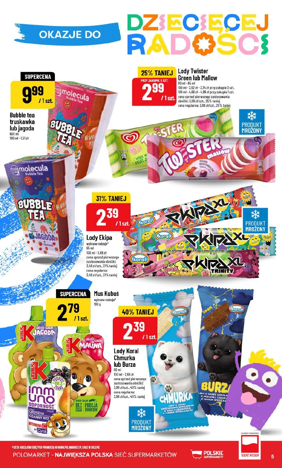 gazetka promocyjna POLOmarket Dzień Dziecka 🪁 - Strona 5