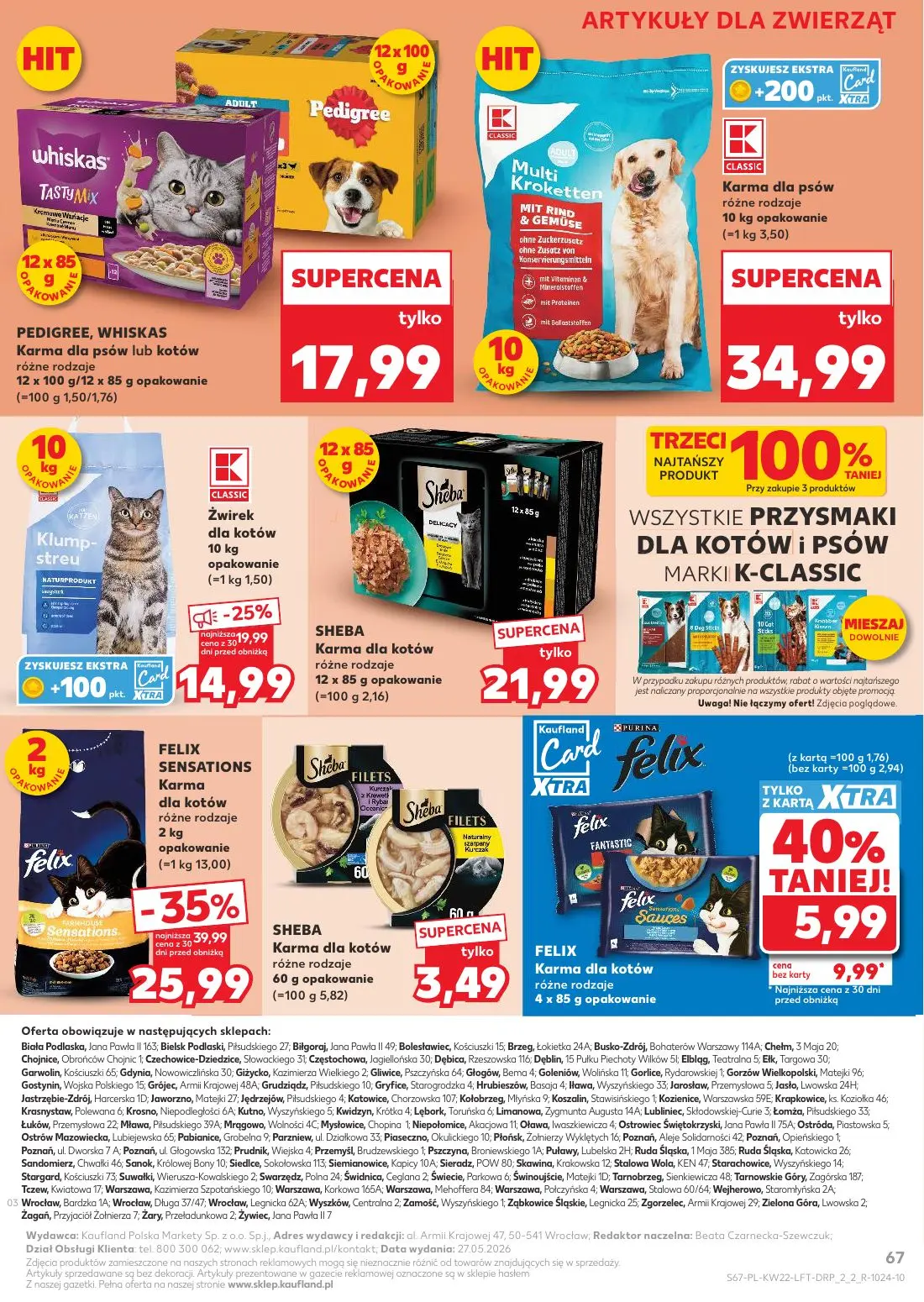 gazetka promocyjna Kaufland Jest fresz - Strona 67