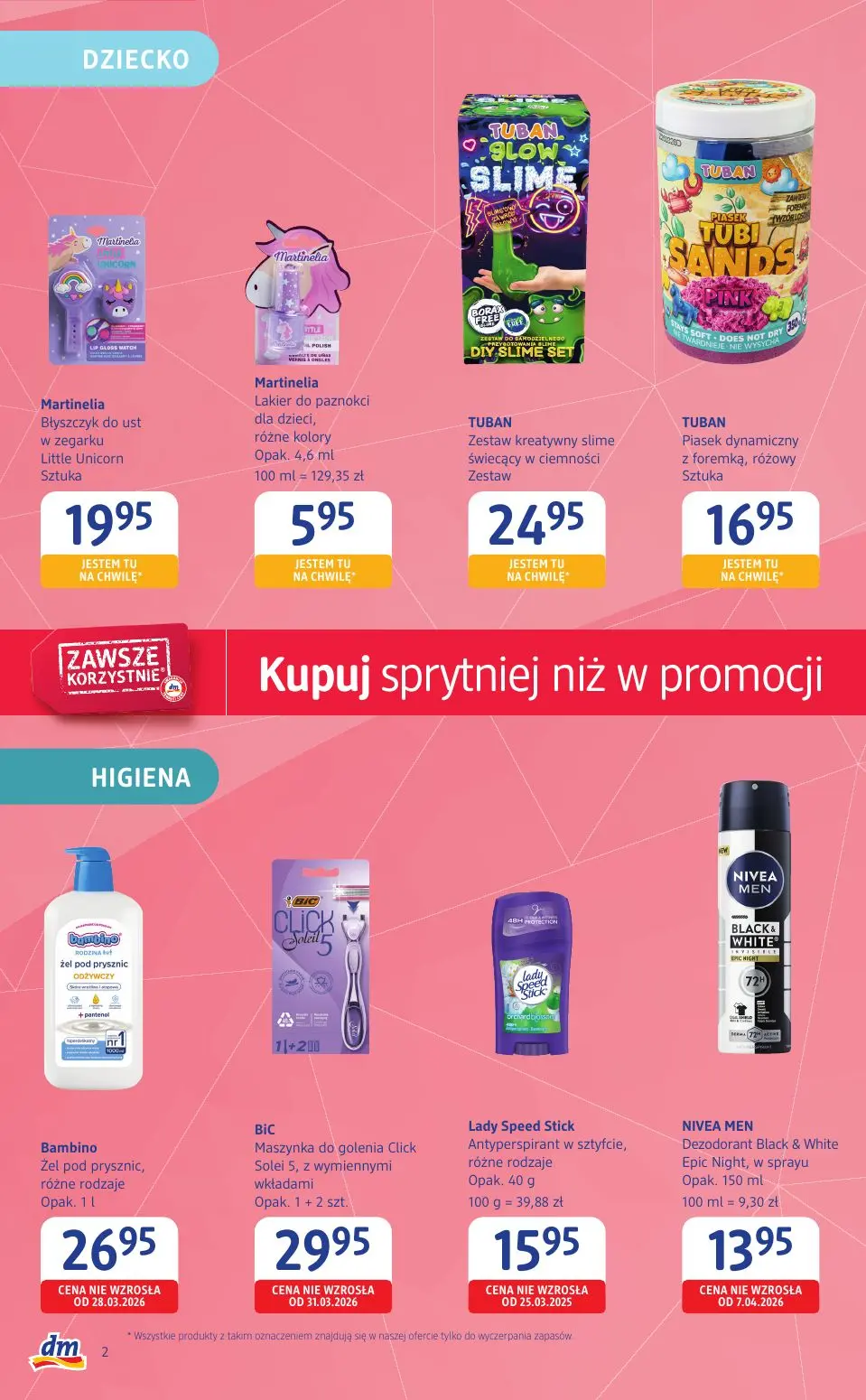 gazetka promocyjna Drogeria dm Zawsze korzystnie - Strona 2
