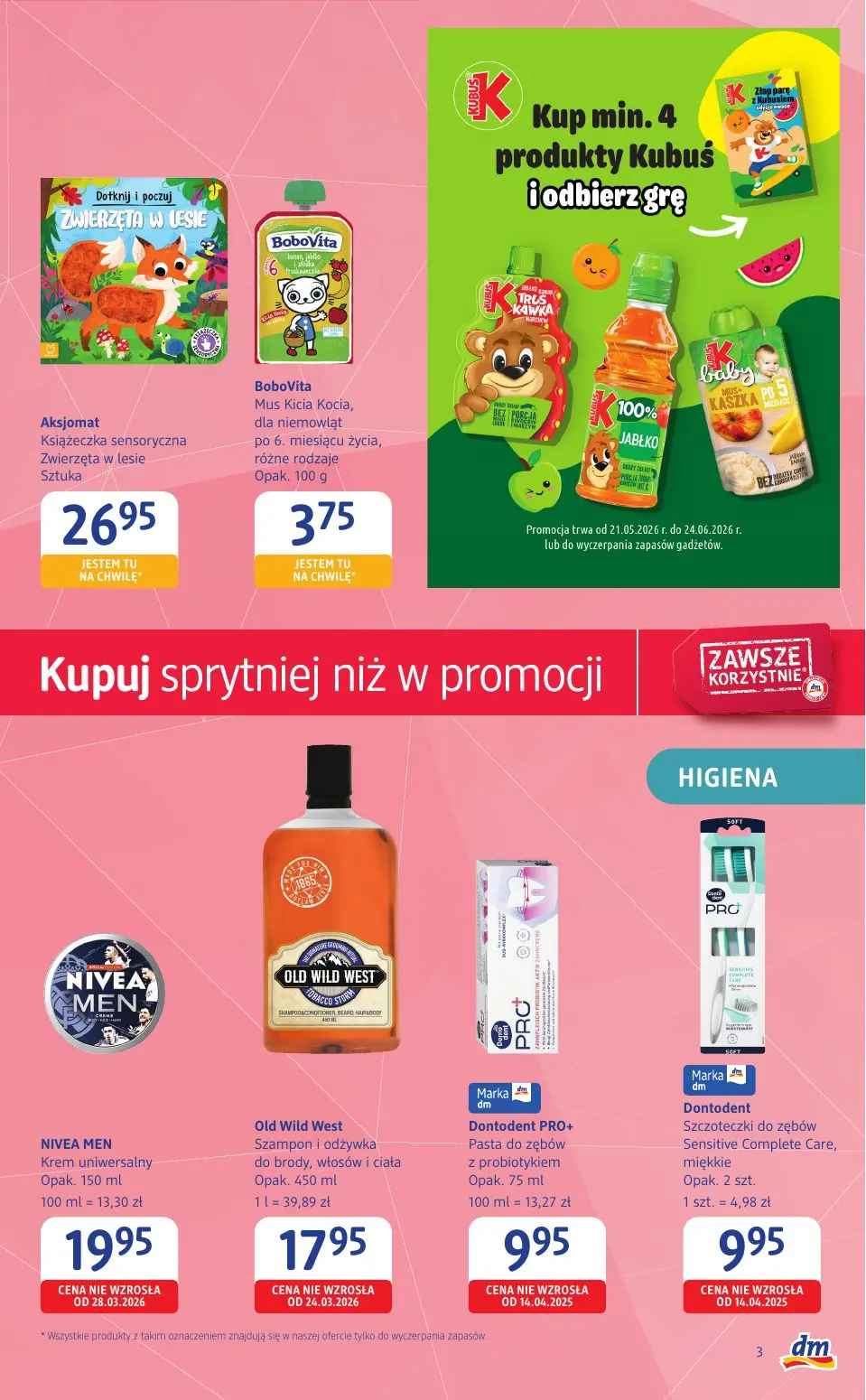 gazetka promocyjna Drogeria dm Zawsze korzystnie - Strona 3