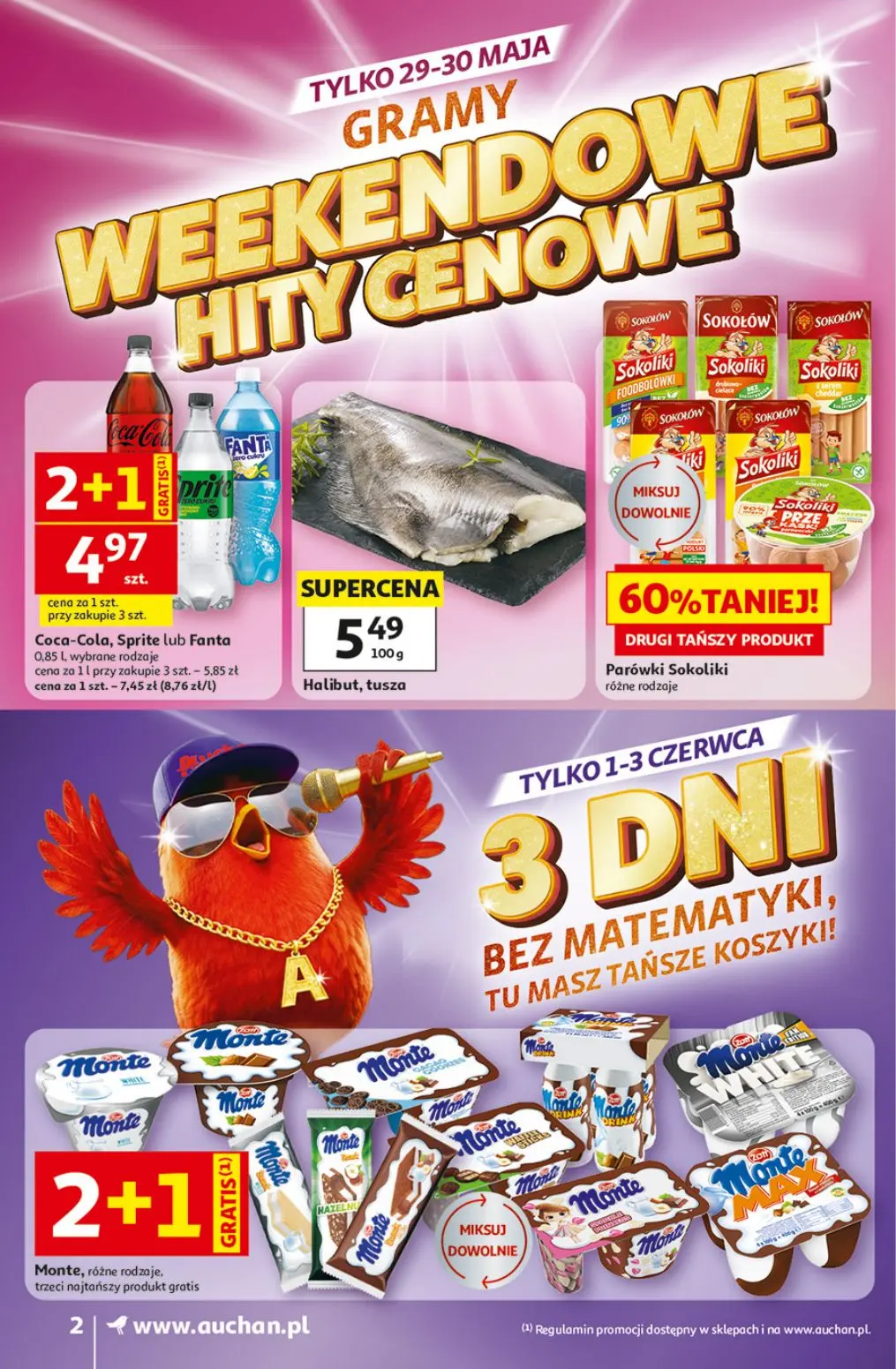 gazetka promocyjna Auchan Supermarket Urodzinowe Hity Cenowe - Strona 2