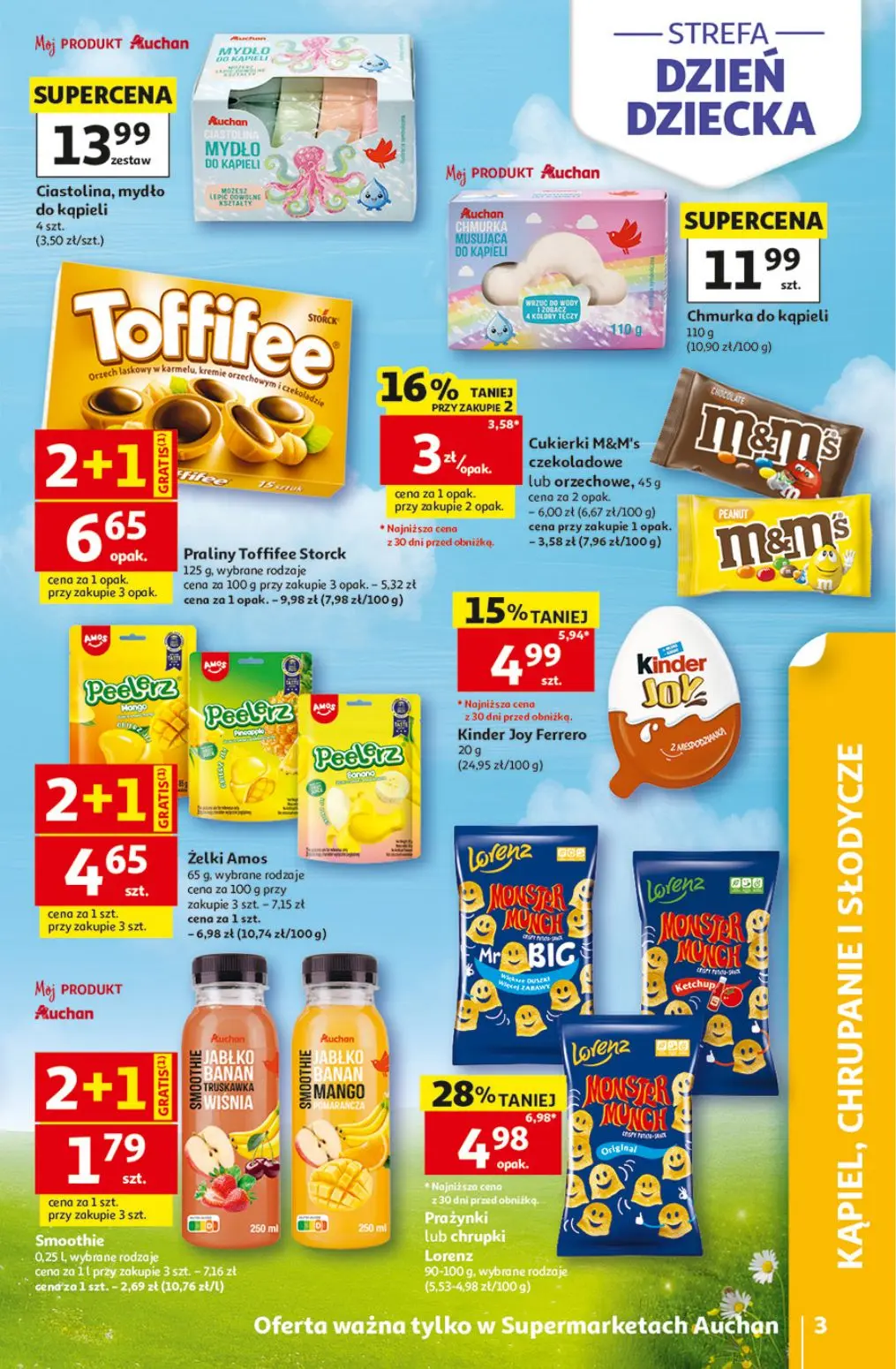 gazetka promocyjna Auchan Supermarket Urodzinowe Hity Cenowe - Strona 3