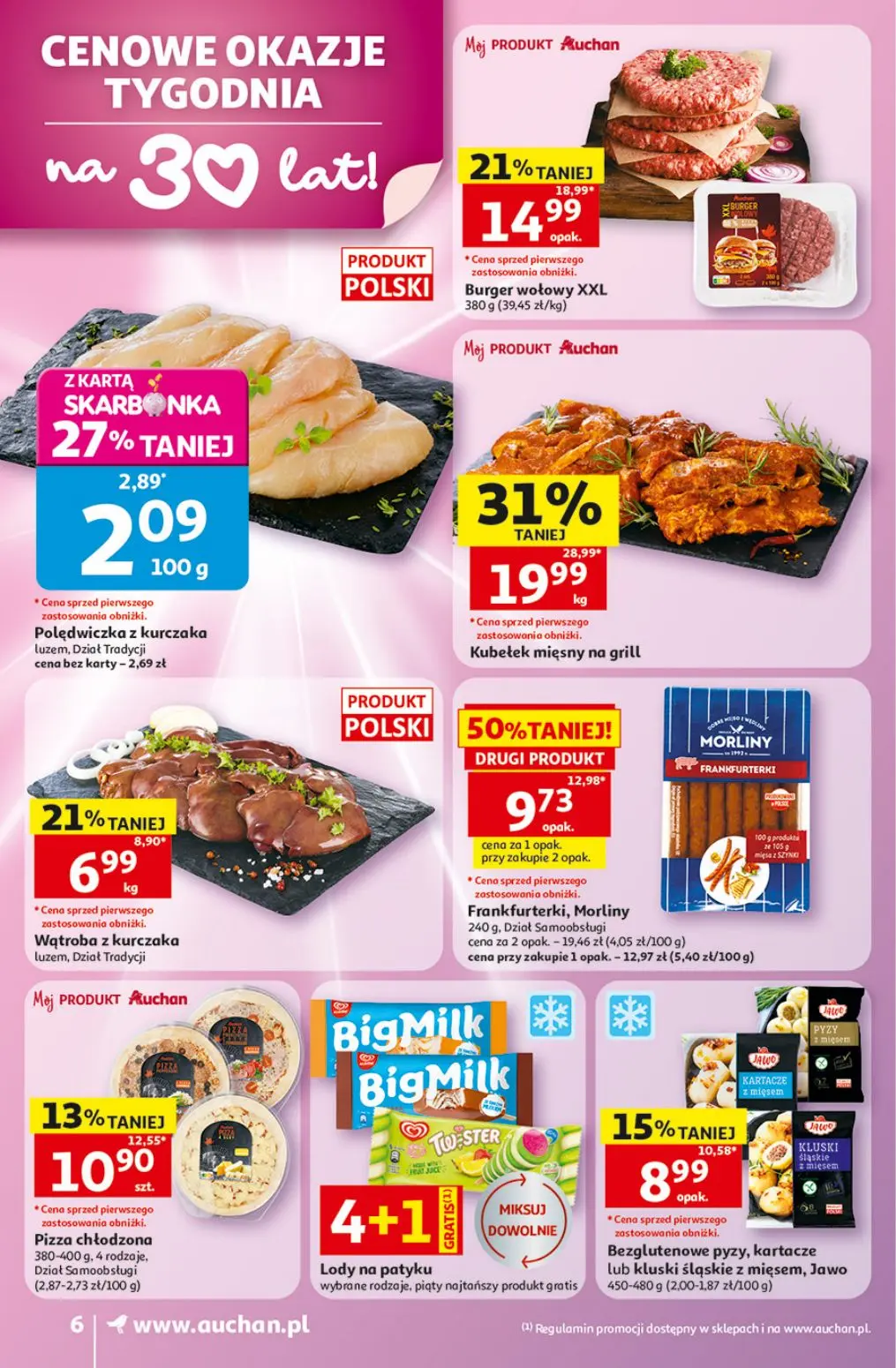 gazetka promocyjna Auchan Supermarket Urodzinowe Hity Cenowe - Strona 6