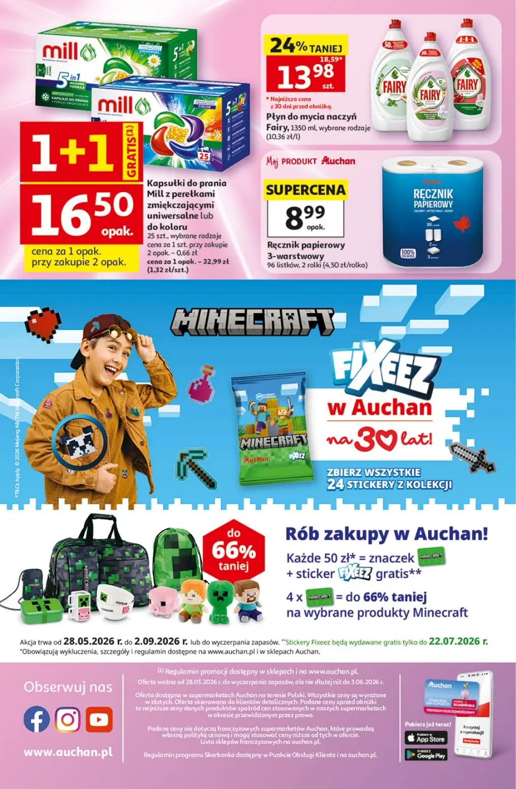 gazetka promocyjna Auchan Supermarket Urodzinowe Hity Cenowe - Strona 8